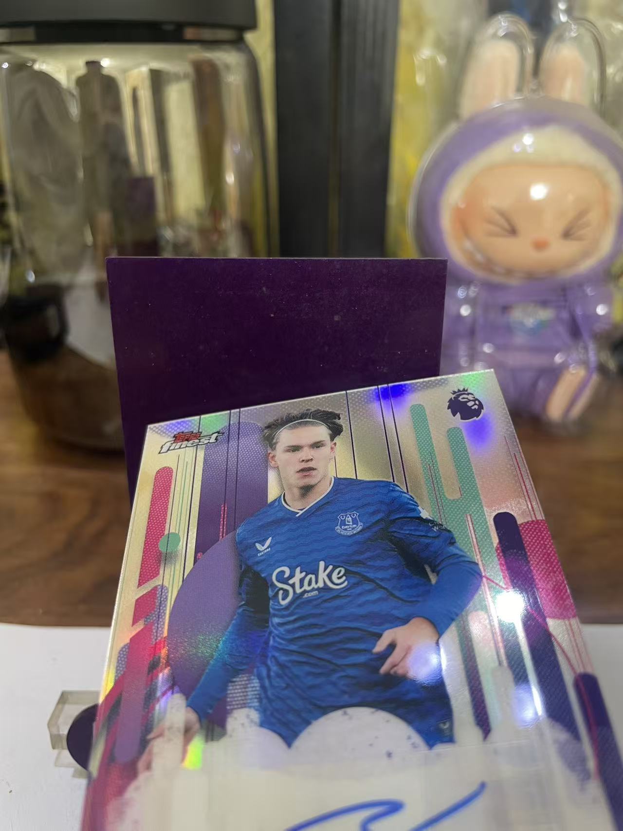 2026 Topps Finest TYLER DIBLING 【seven拍卖】埃弗顿 迪布林 签字 卡品如图 细节如图 熙熙