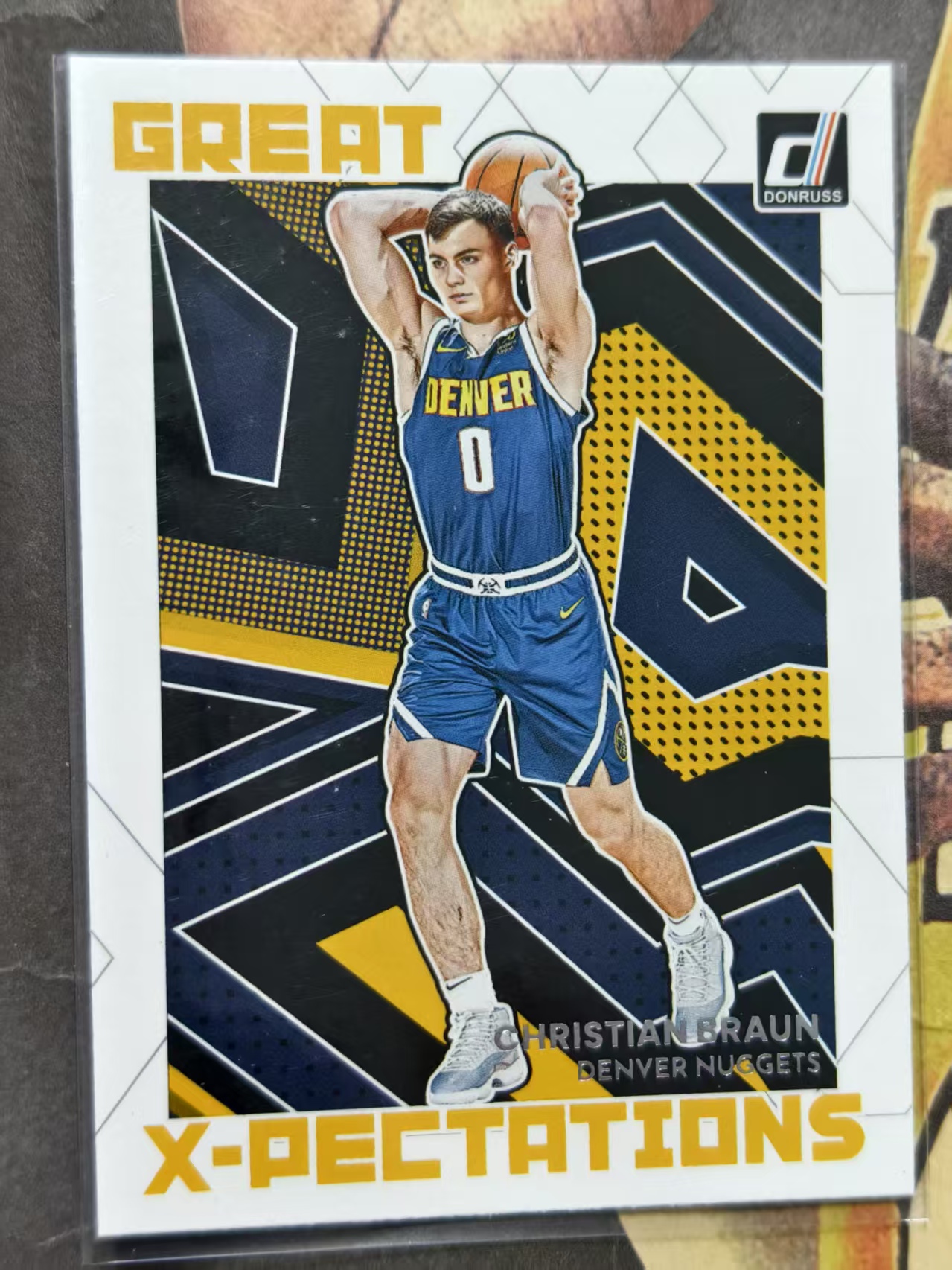 2022-23 Panini Donruss Christian Braun RC 掘金 新秀RC 克里斯蒂安 布劳恩 特卡