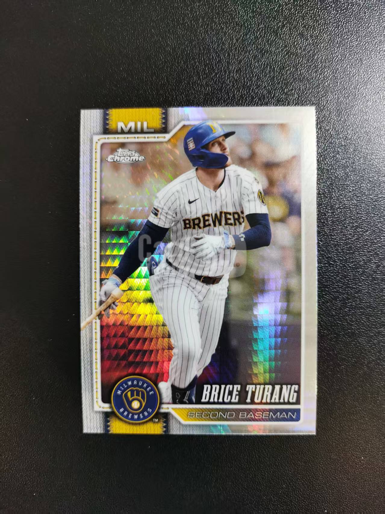 2026 Topps Chrome Brice Turang 布里斯图兰格 TC棒球 MLB 折射 收藏凑套 卡品如图 免费代拍CC23