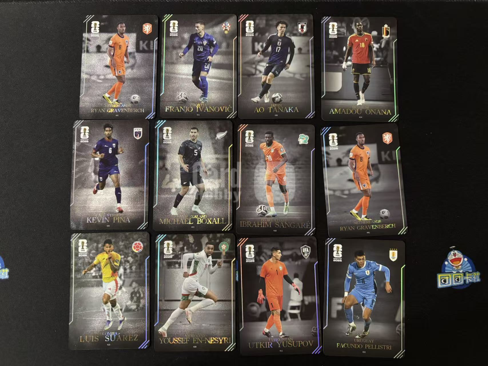 【星辰】2026 Panini 卡游 FIFA WORLD CUP 世界杯 10元包 薄卡 时刻卡 格拉芬贝赫 伊万诺维奇 田中碧 皮纳 奥纳纳 等 LOT 实卡精美