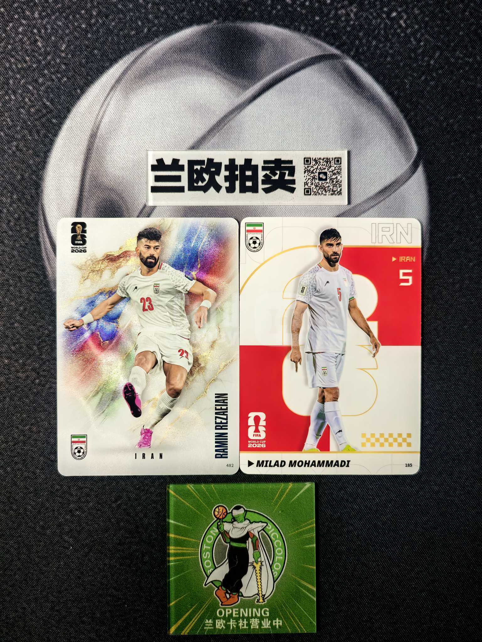 2026 Panini 卡游 FIFA WORLD CUP Milad Mohammadi 【兰欧拍卖】帕尼尼 卡游 厚卡 米拉德 穆罕默迪  Rezaeian 拉明 雷扎埃安 伊朗