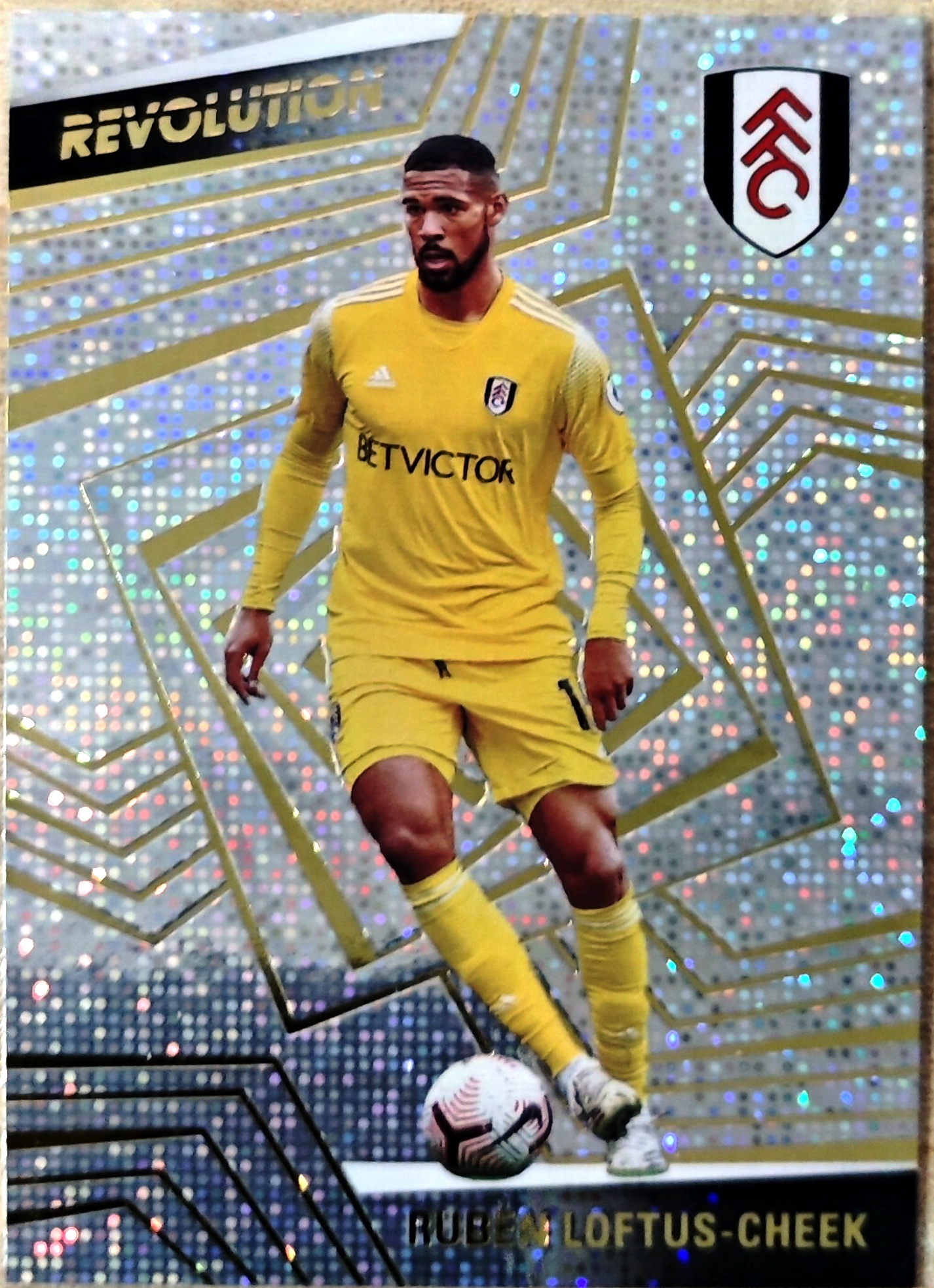 2020-21 Panini Revolution Ruben Loftus Cheek 英超 革命 洛夫图斯 齐克 奇克 折射 富勒姆