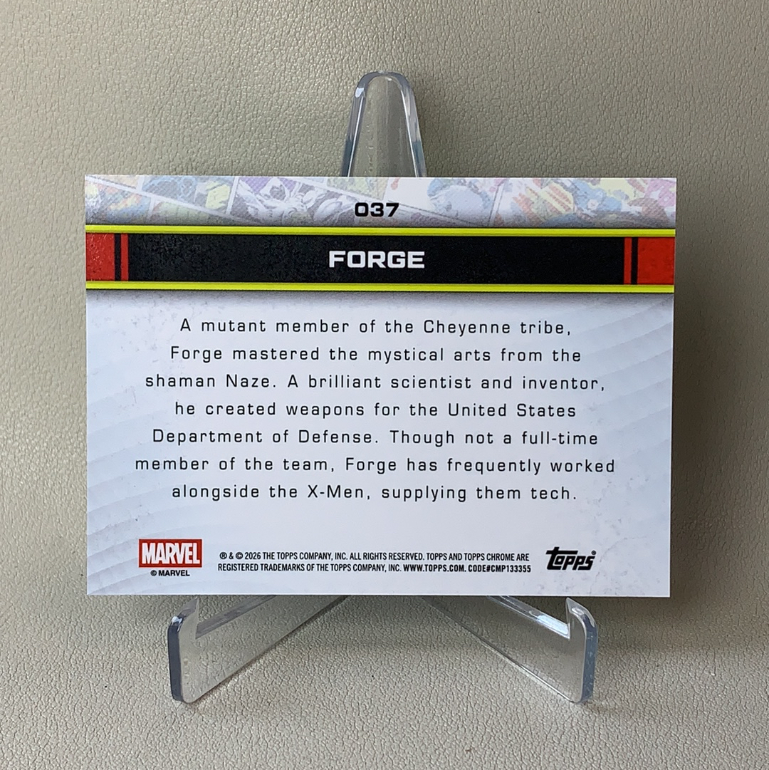 2026 Topps Marvel (MCU) Comics Chrome 漫威TC Forge 锻造者 094/199编 水绿折 折射 品相如图 凑套必备 佑哥
