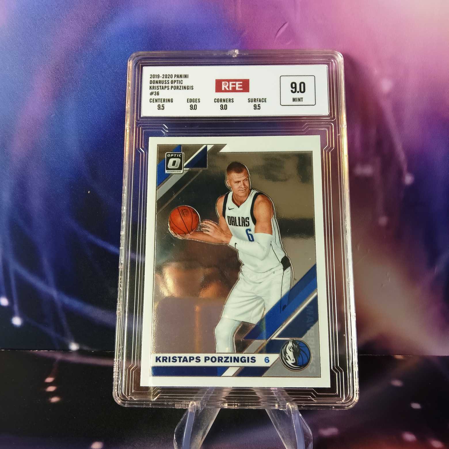 2019-20 Panini Donruss 波尔津吉斯 评级卡 独行侠 实卡精美稀有 品质保障 投资收藏必备 生日礼物【KUROKO】