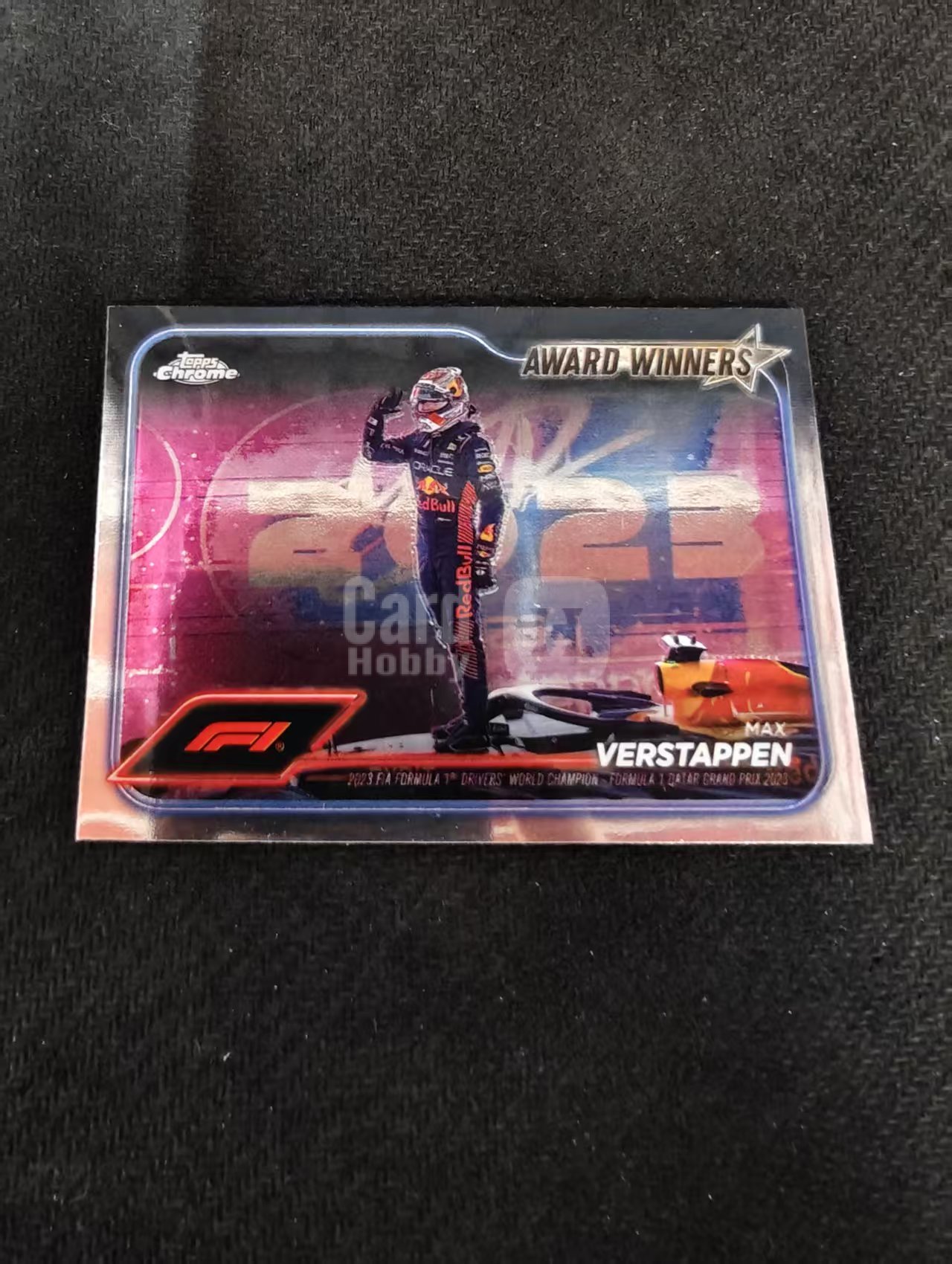 2024 Topps Chrome F1 Max Verstappen 维斯塔潘 红牛 划痕 边角瑕疵 #183