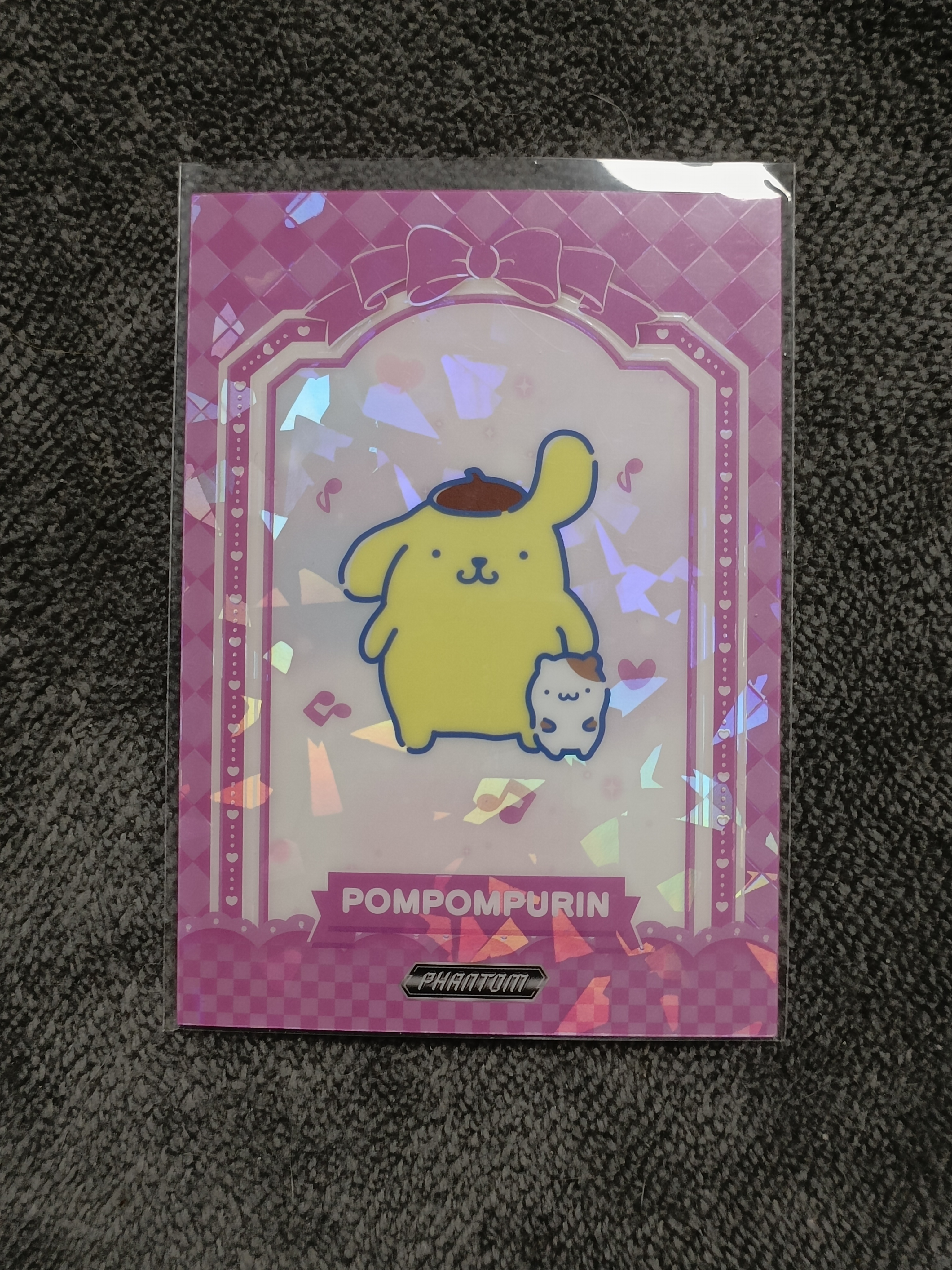 2023 Kakawow PHANTOM 三丽鸥家族系列收藏卡 POMPOMPURIN 布丁狗 【谦谦拍卖】PSA-IPU-19 紫折 059/115编 秋鹿