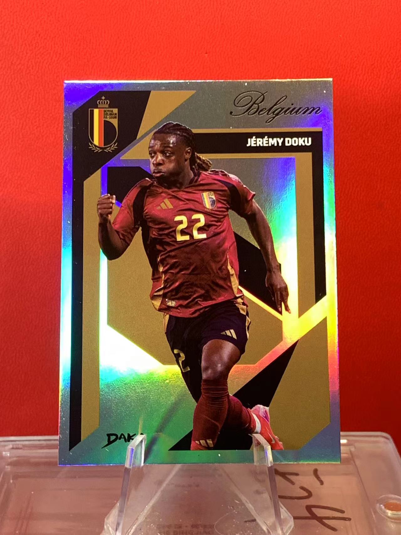 (詹叔代拍)2025 daka Jeremy doku 达咖 比利时 热雷米 多库 折射 048/149编 卡品如图 顺丰寄付 泰山