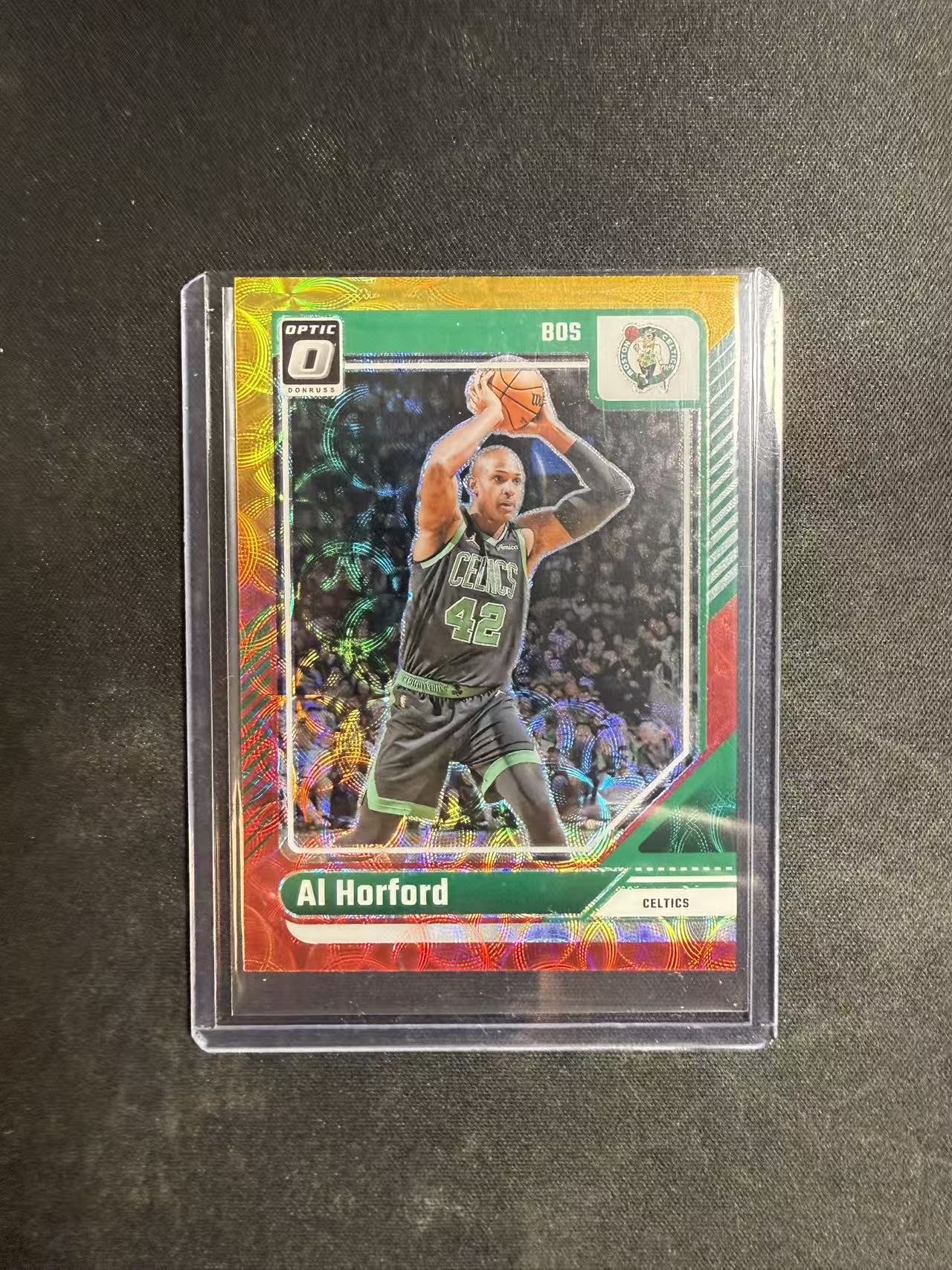 2024-25 Panini Donruss Optic Al Horford 杜蕾斯OP 凯尔特人 艾尔 霍福德 99编 红金圈圈折 卡品如图 不保卡品 介意勿拍