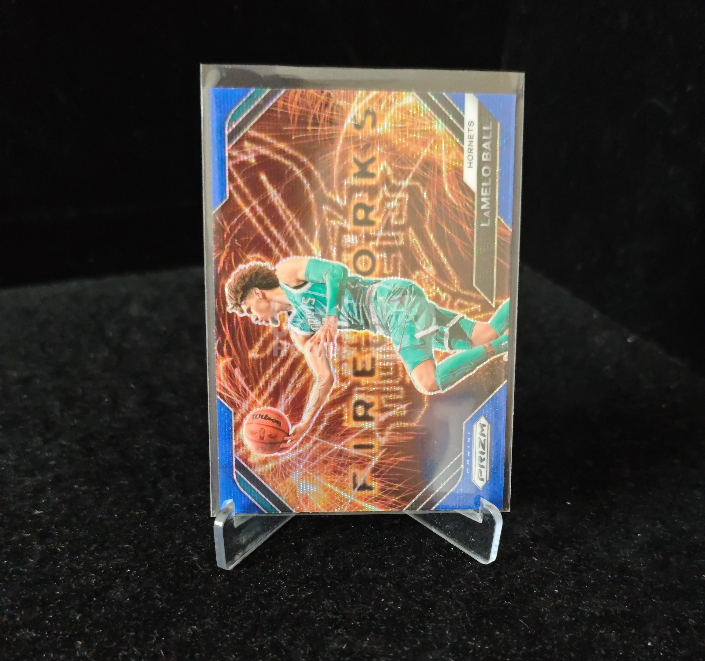 2023-24 Panini Prizm LaMelo Ball #12 拉梅洛鲍尔 夏洛特黄蜂 卡品如图