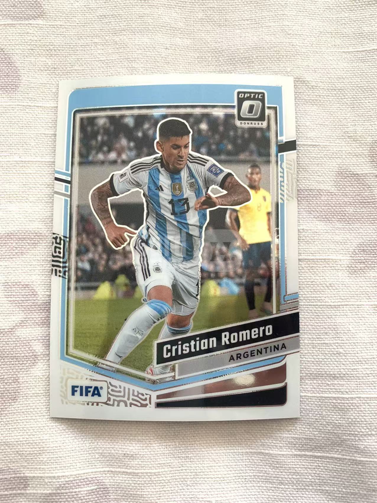 2023-24 Panini Donruss Cristian Romero N 杜蕾斯 O版 克里斯蒂安 罗梅罗 阿根廷 base 微微