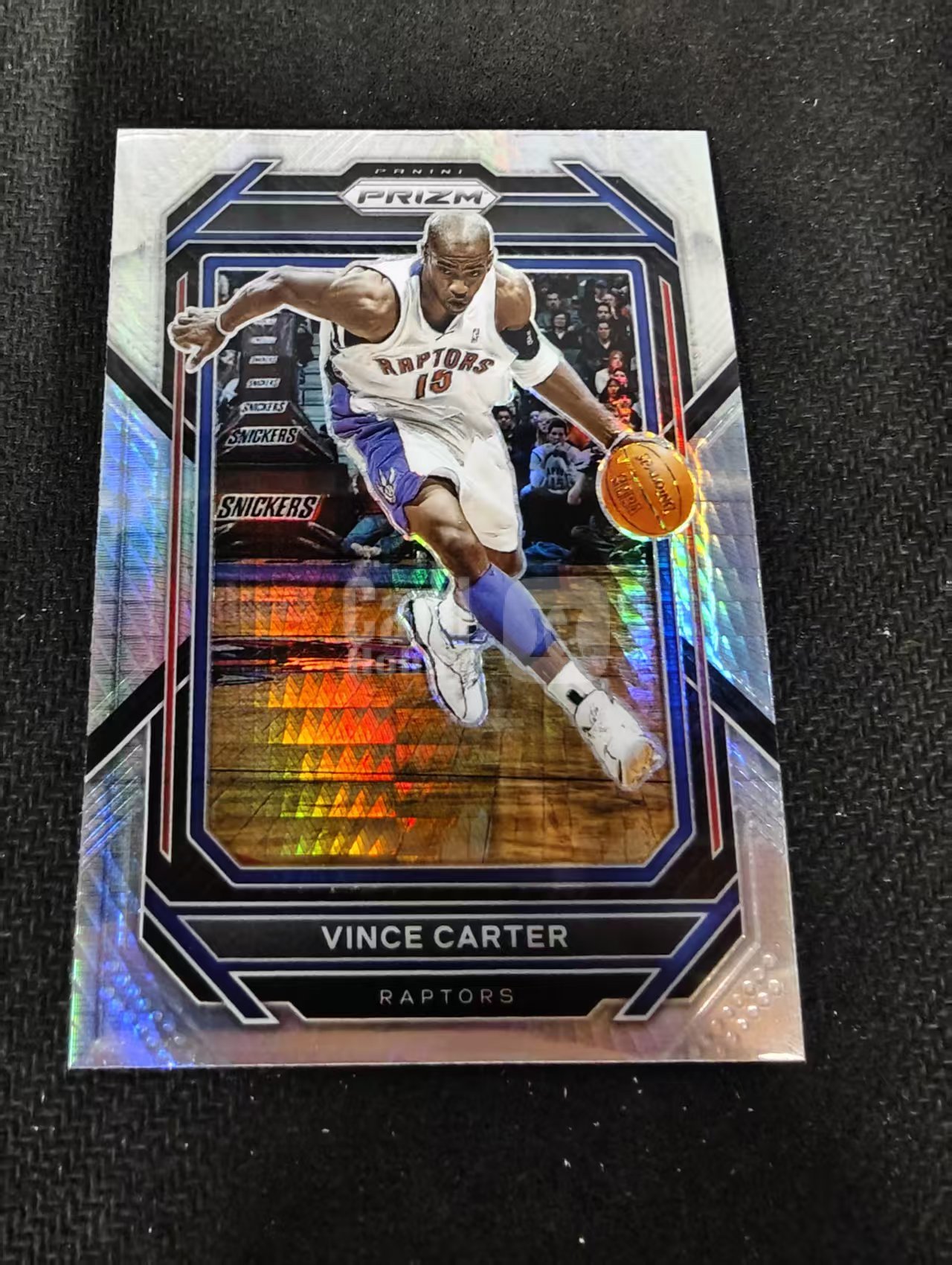 2022-23 Panini Prizm Vince Carter PZ 文斯 卡特 猛龙 hyper折 PZ 划痕 边角瑕疵 #274