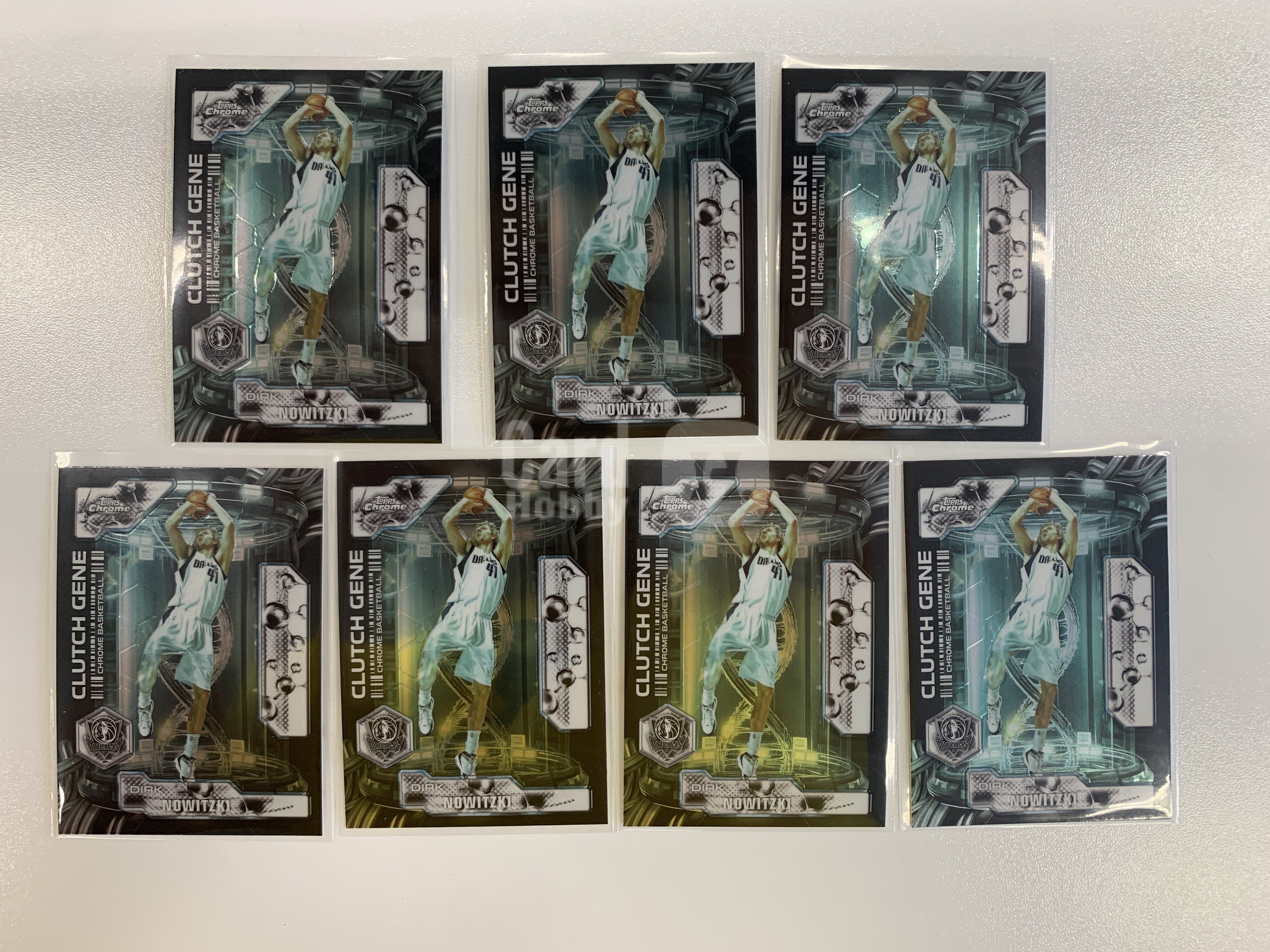 2025-26 Topps Chrome Update Dirk Nowitzki 德克 诺维斯基 Clutch Gene基因特卡打包 小牛 独行侠 ALG