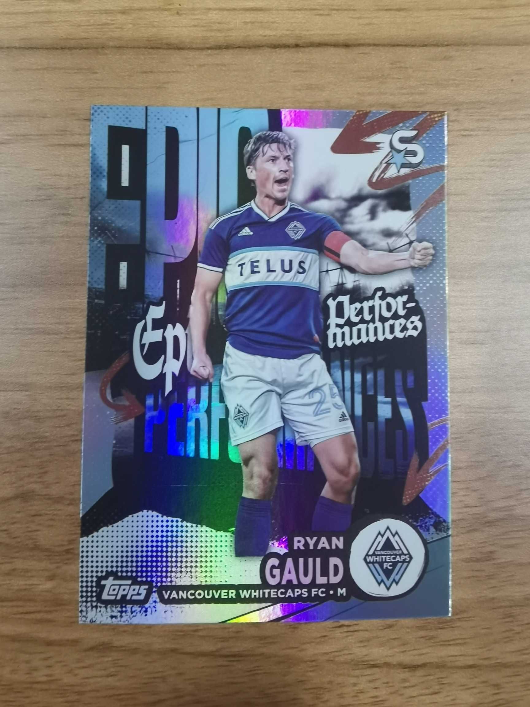 2024 Topps 超巨 Ryan Gauld 美职联 MLS 温哥华白浪 瑞安 高尔德 Epic Performances 史诗表演 特卡 银折 折射