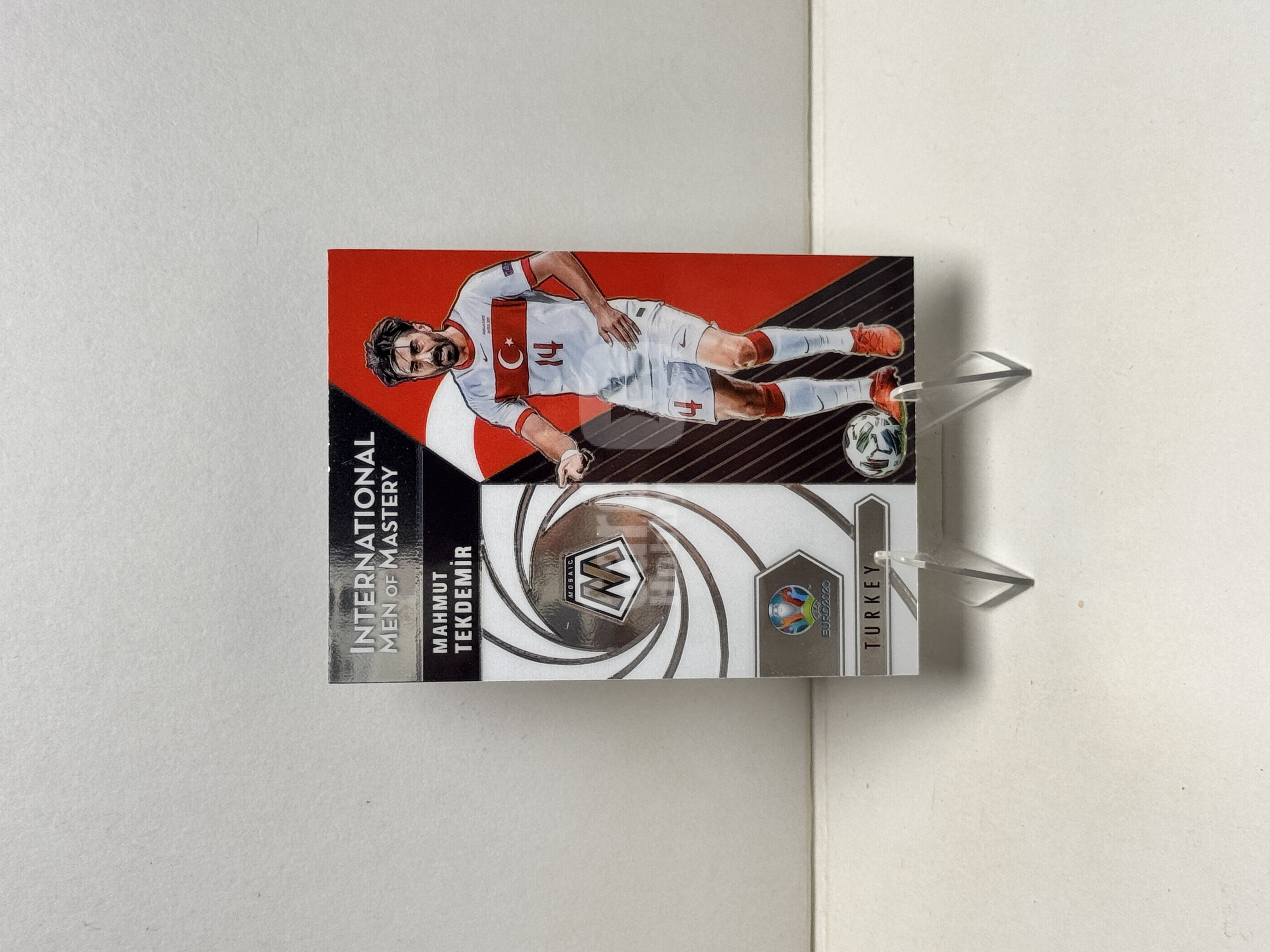 2021 Panini Mosaic UEFA Euro Mahmut Tekdemir 马赛克 欧洲杯 特德米尔 土耳其 国际大师特卡 实卡精美 收藏必备 卡品如图【星爷代拍】G1-1