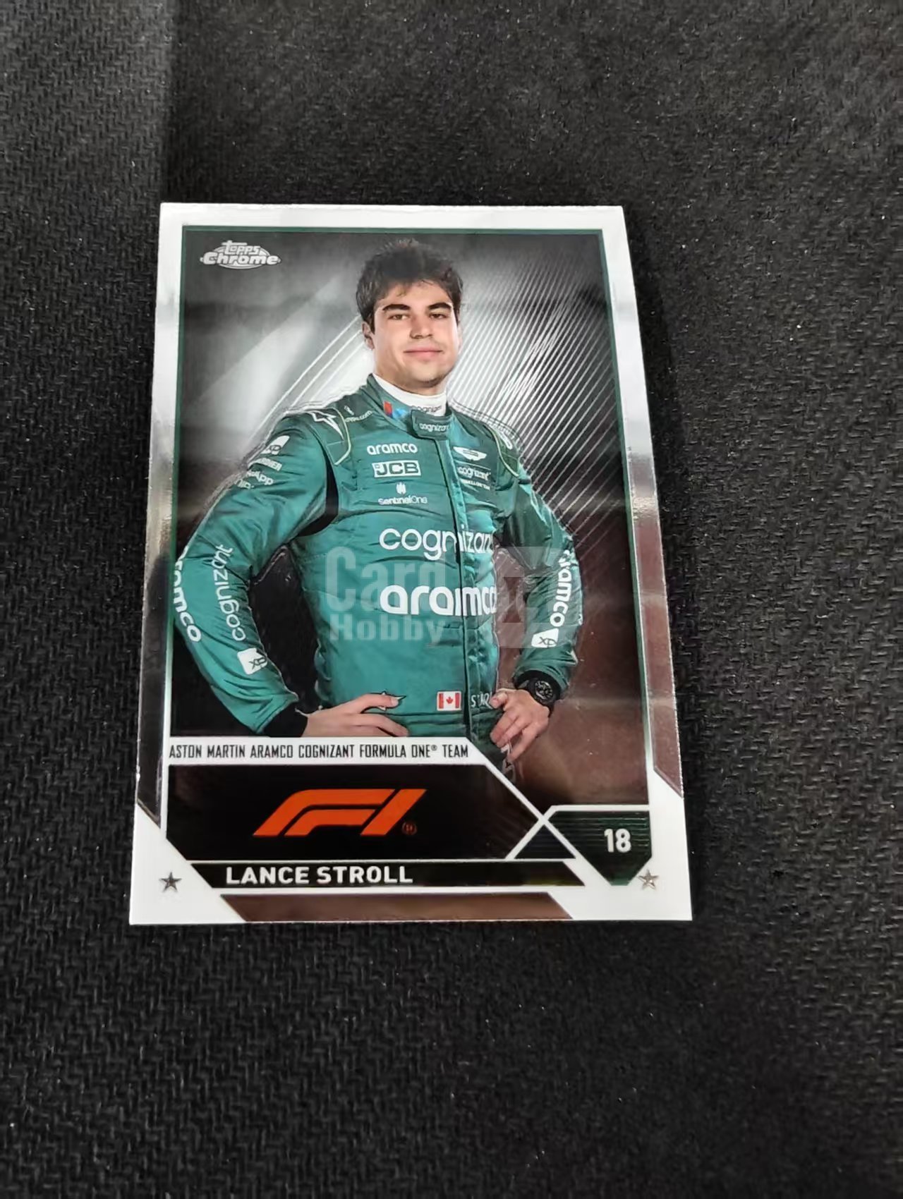 2023 Topps Chrome Lance Stroll 兰斯 斯特罗尔 阿斯顿马丁车队 F1 划痕 边角瑕疵 #43