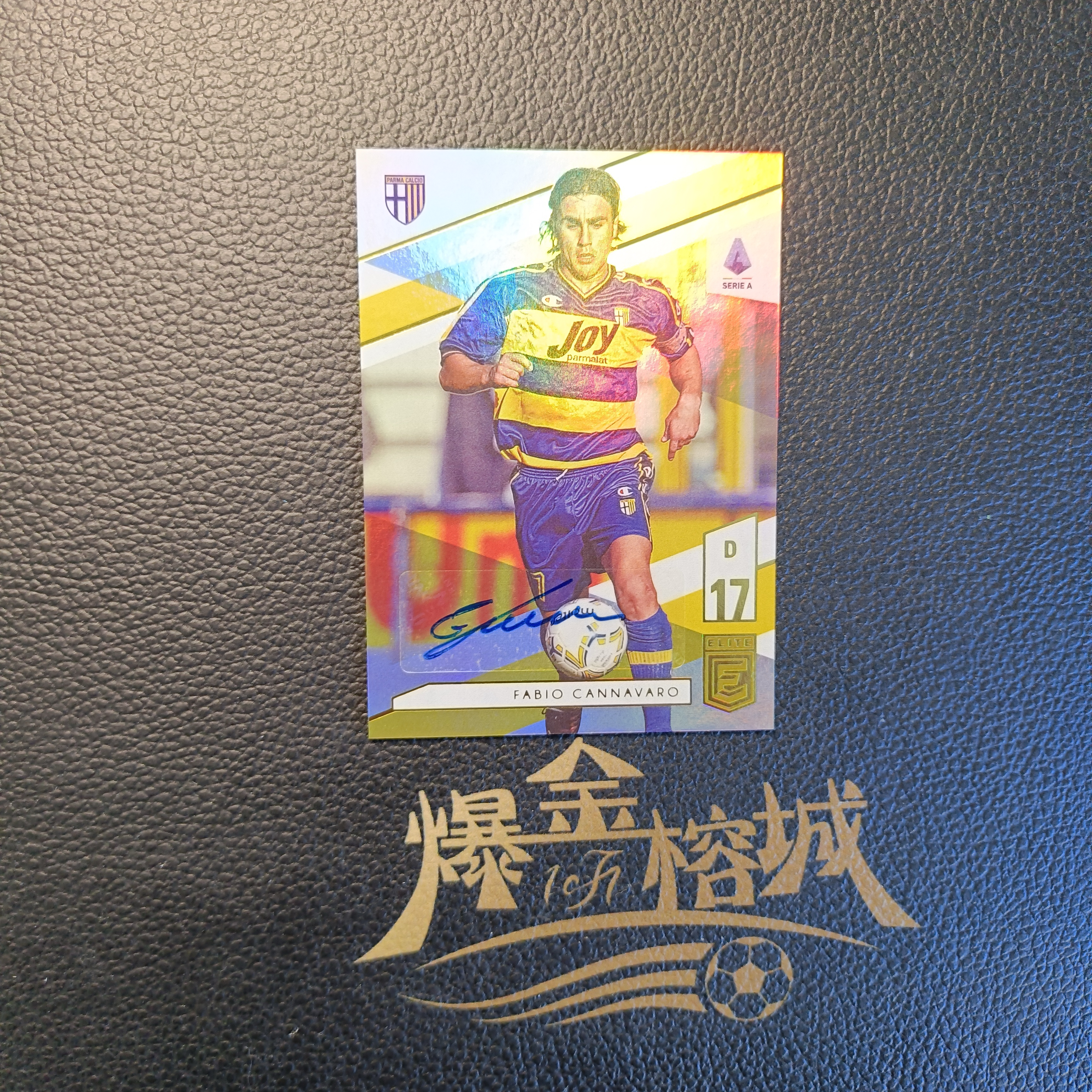 2019-20 【 爆金榕城 】 Panini Chronicles编年史 元年 卡纳瓦罗 Elite精英 签字 意大利 皇马 尤文 那不勒斯 Fabio Cannavaro 卡品如图 微瑕 in哥