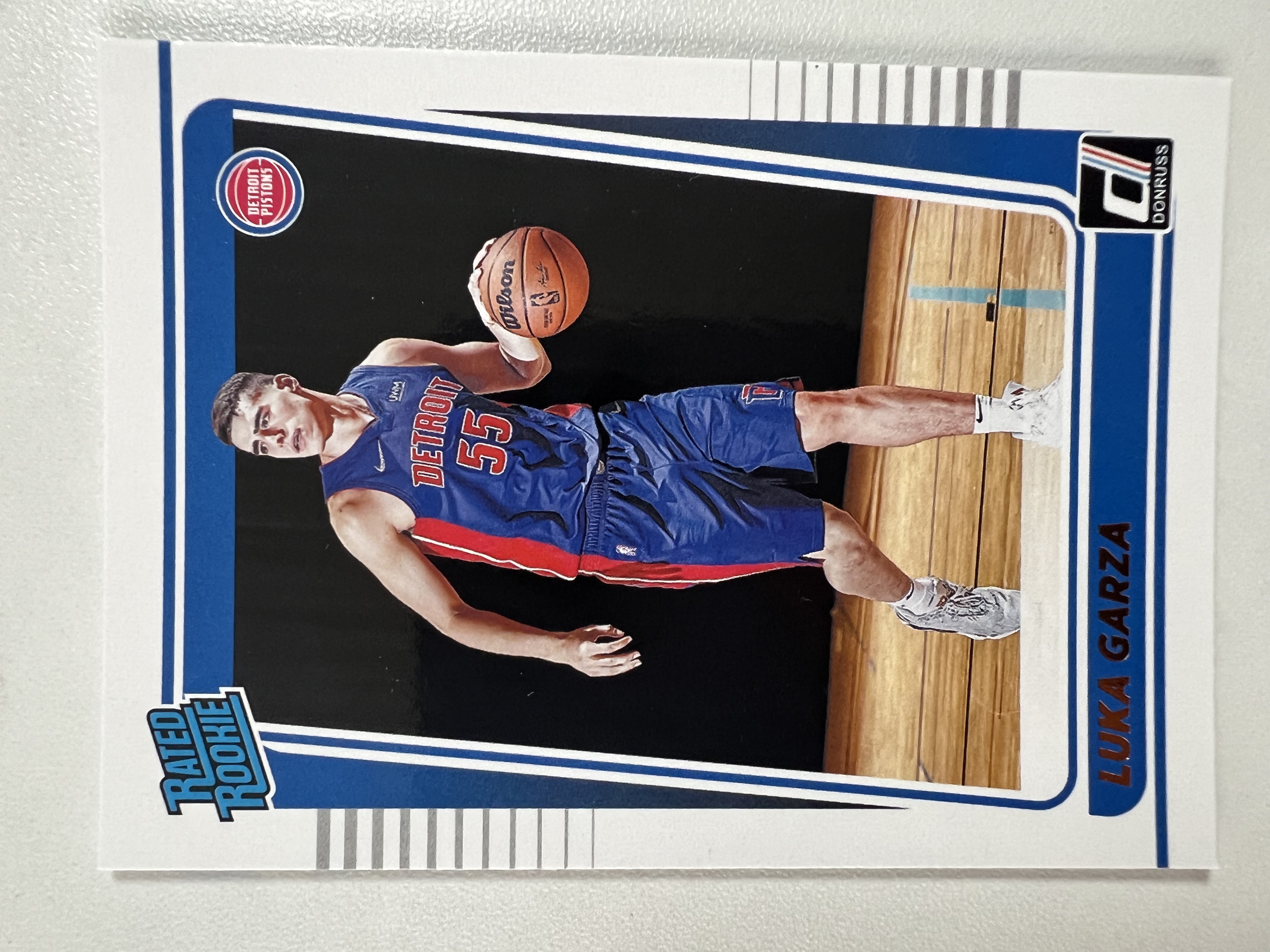 2021-22 Panini Donruss Luka Garza RC #214 卢卡加尔扎 活塞 杜蕾斯系列 base 收藏凑套 卡品如图