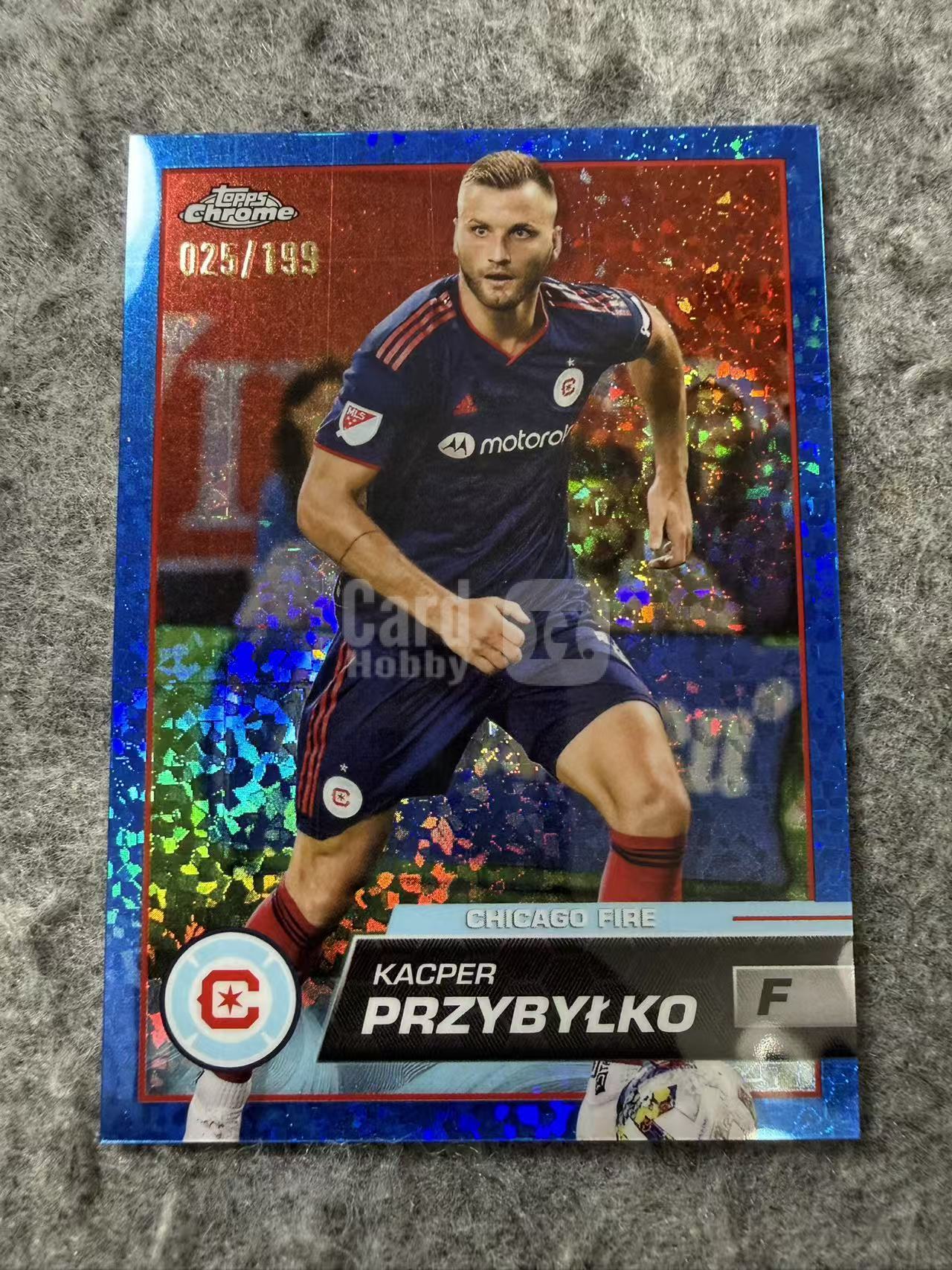2023 Topps Topps Kacper Przybyłko 199编 蓝折 美职联