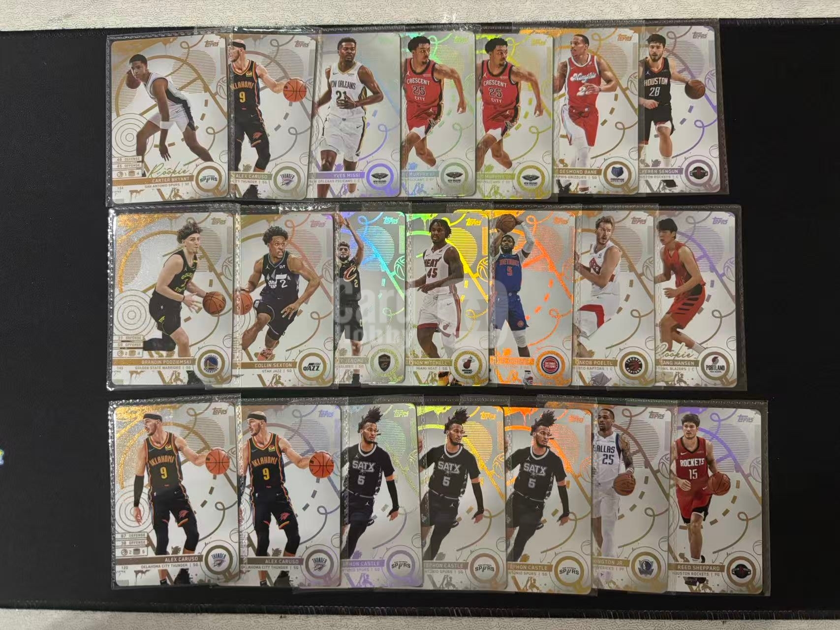 【星辰】TOPPS 2025 match attax 游戏版 RC 新秀 布莱恩特 米西 墨菲 贝恩 申京 米切尔 杨瀚森 卡鲁索 卡斯尔 等 LOT