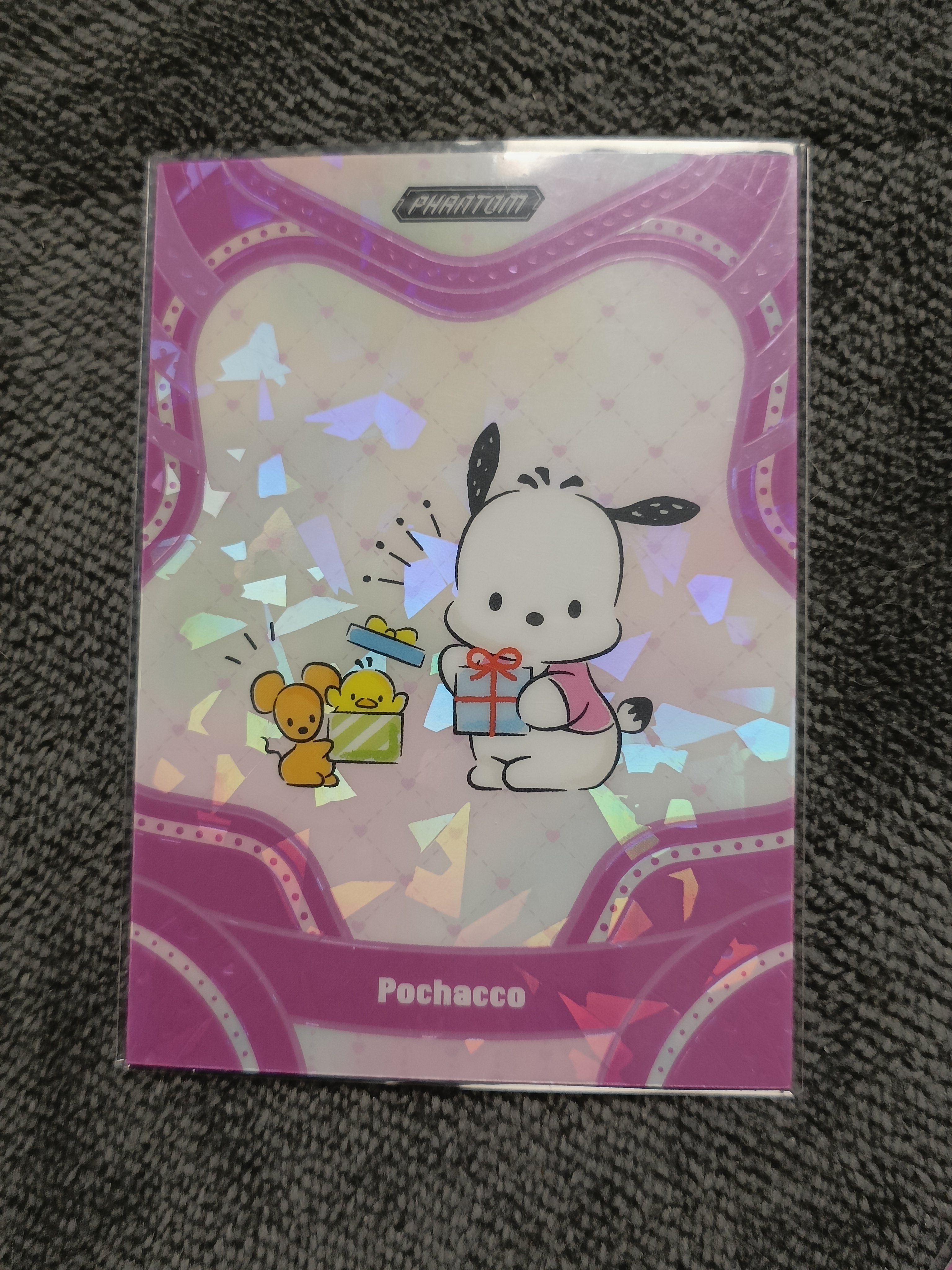 2023 Kakawow PHANTOM 三丽鸥家族系列收藏卡 Pochacco 帕恰狗 【谦谦拍卖】PSA-IPU-30 紫折 097/115编 秋鹿