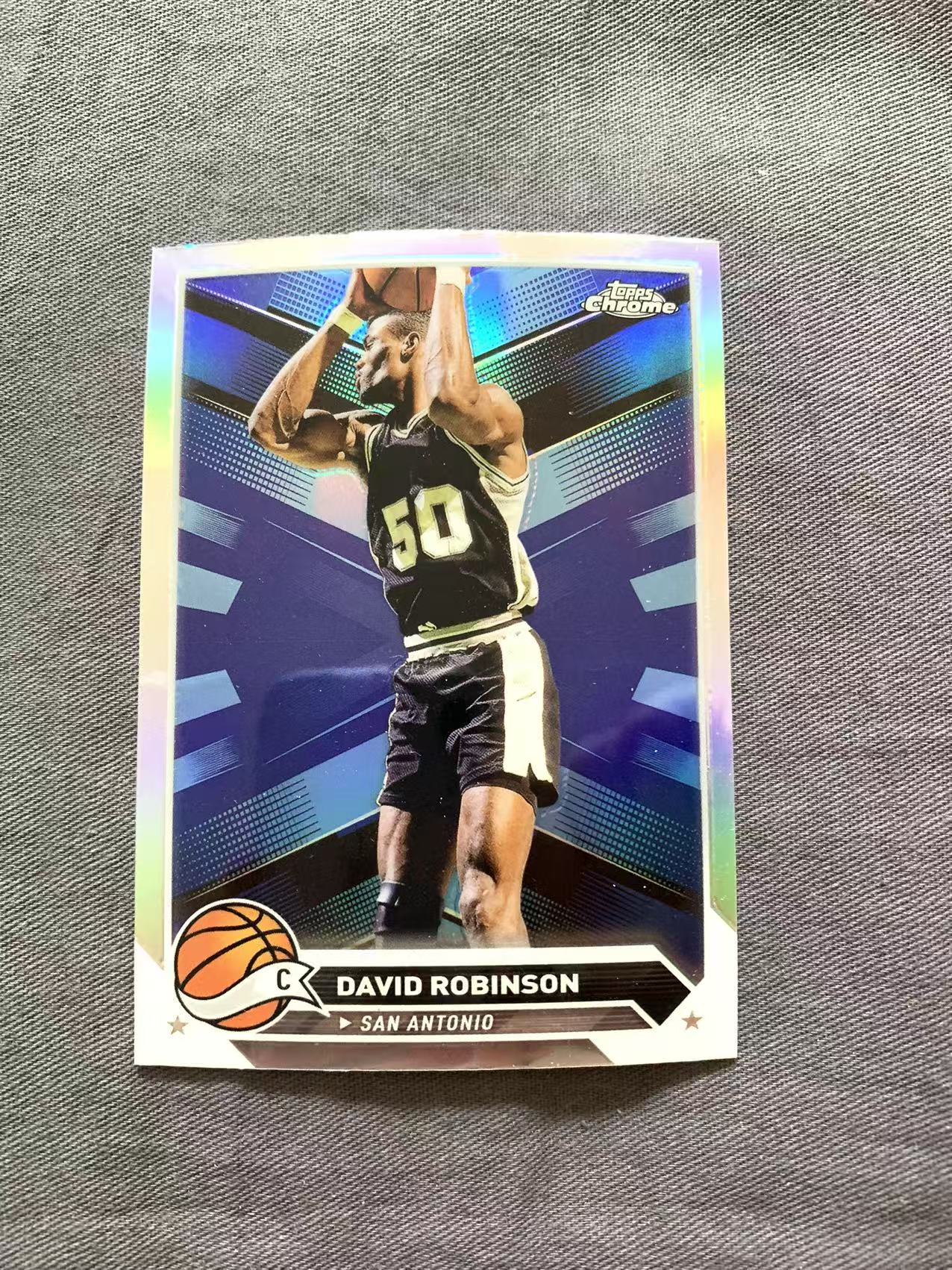2024 Topps Chrome David Robinson 大卫 罗伯逊 银折 折射 彩虹套专收 卡品如图 戴戴