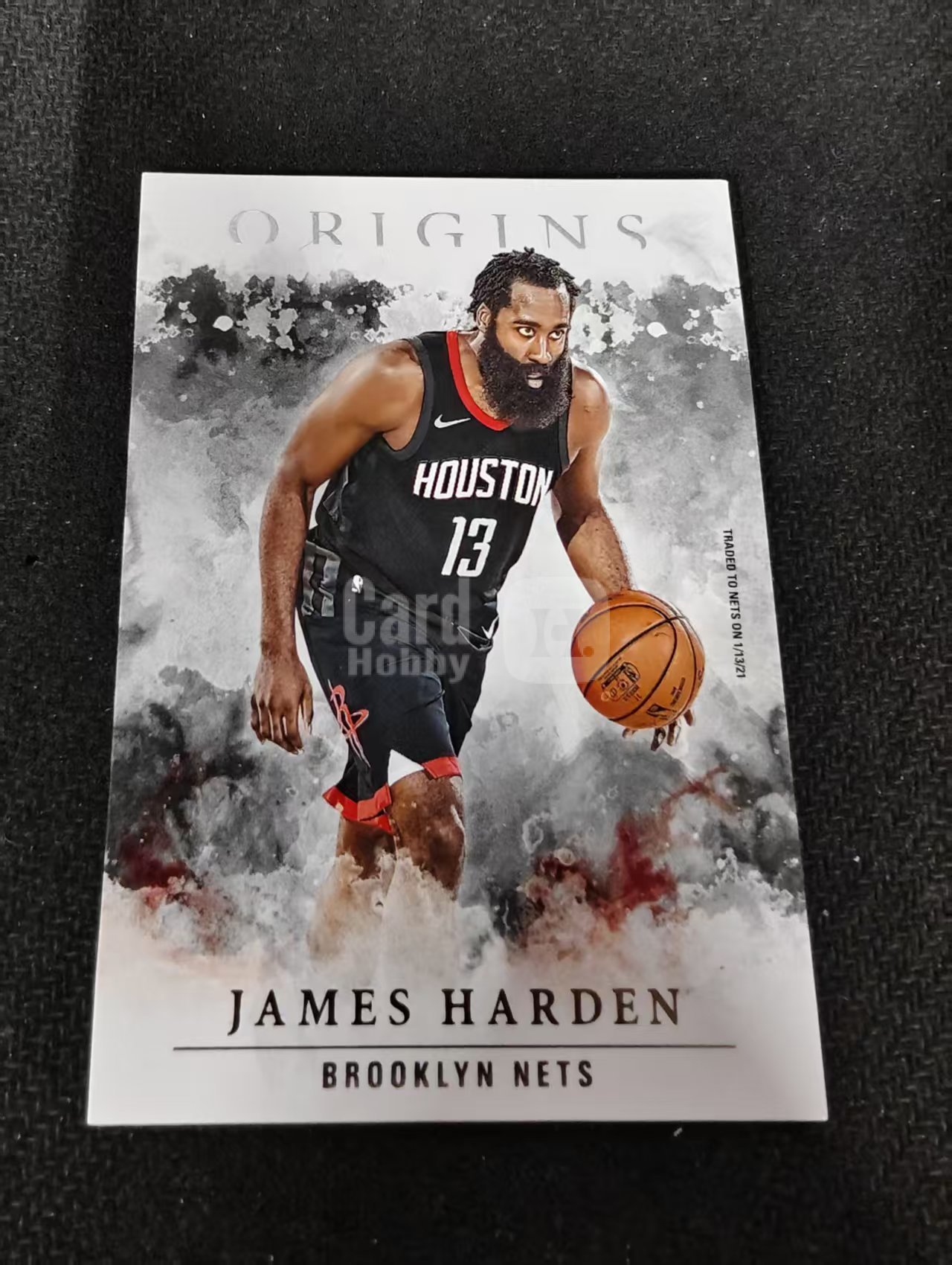 2020-21 Panini Origins James Harden 起源 詹姆斯 哈登 篮网 轻印 边角瑕疵 #32