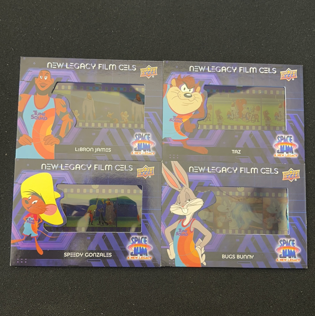 2021 Upper Deck Space Jam LeBron James 【小V代拍】勒布朗 詹姆斯/小皇帝 老北京 胶片 物料 空中大灌篮 4张 不保卡品 卡品如图【阿里嘎多】z