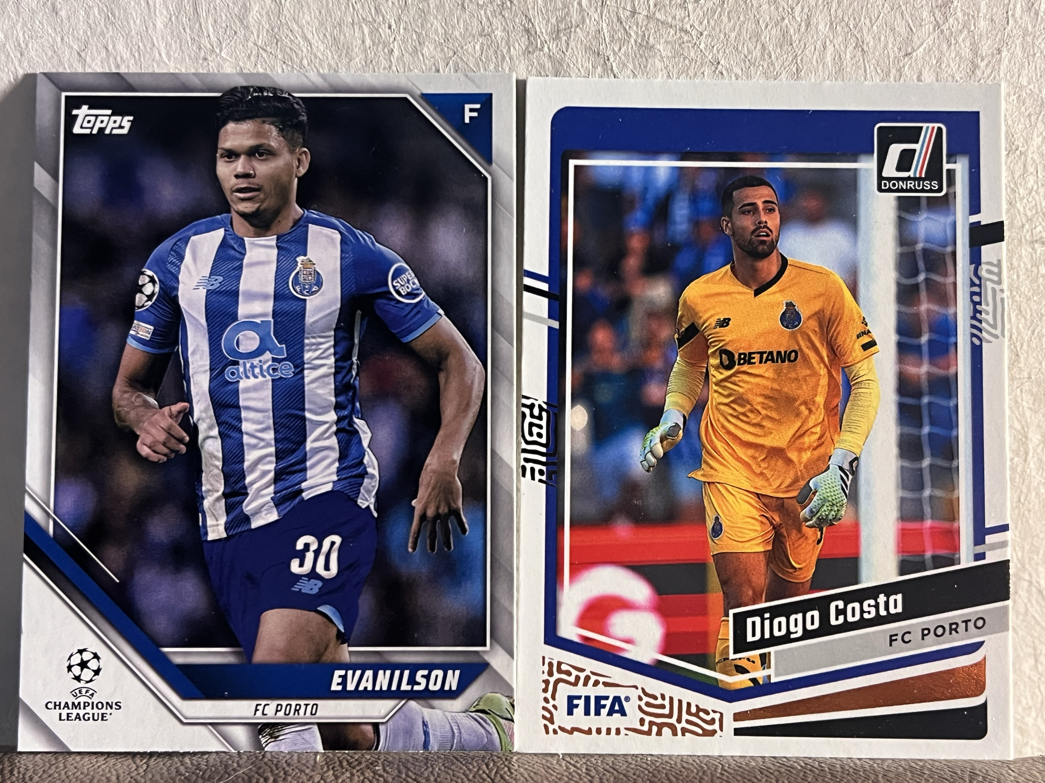 2023-24 Topps UEFA Champions League EVANILSON 埃瓦尼尔森 迪奥戈·科斯塔 经典系列 投资升值 卡片如图 值得珍藏 卡品精美