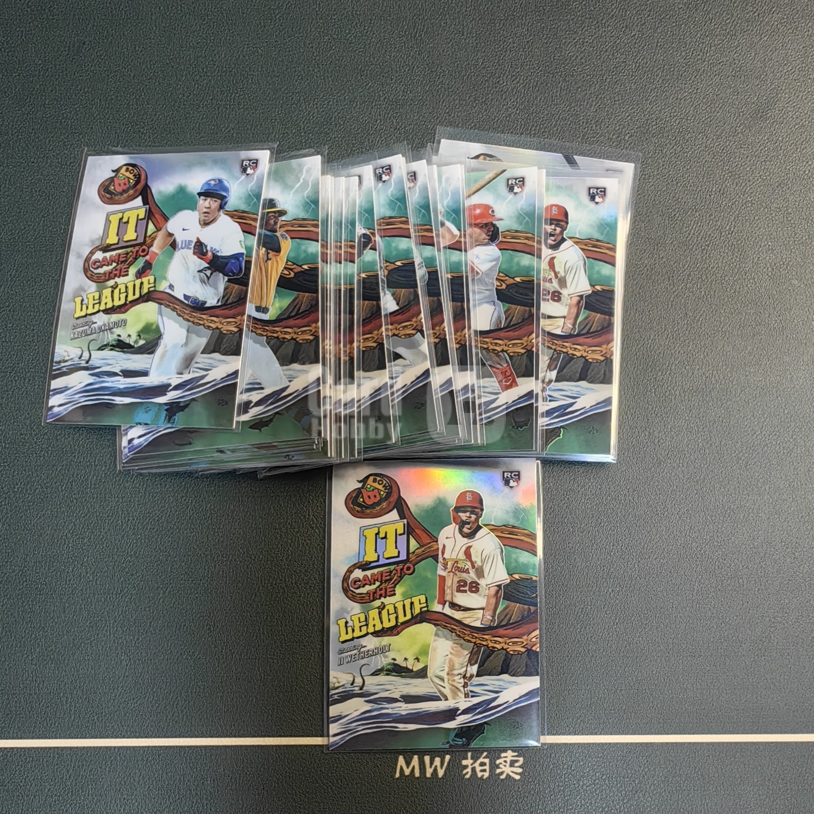 【MW拍卖】 贝尔杜戈 贝克 埃雷拉 RC新秀 2026 Topps 银折 MLB 棒球 LOT打包 -璐