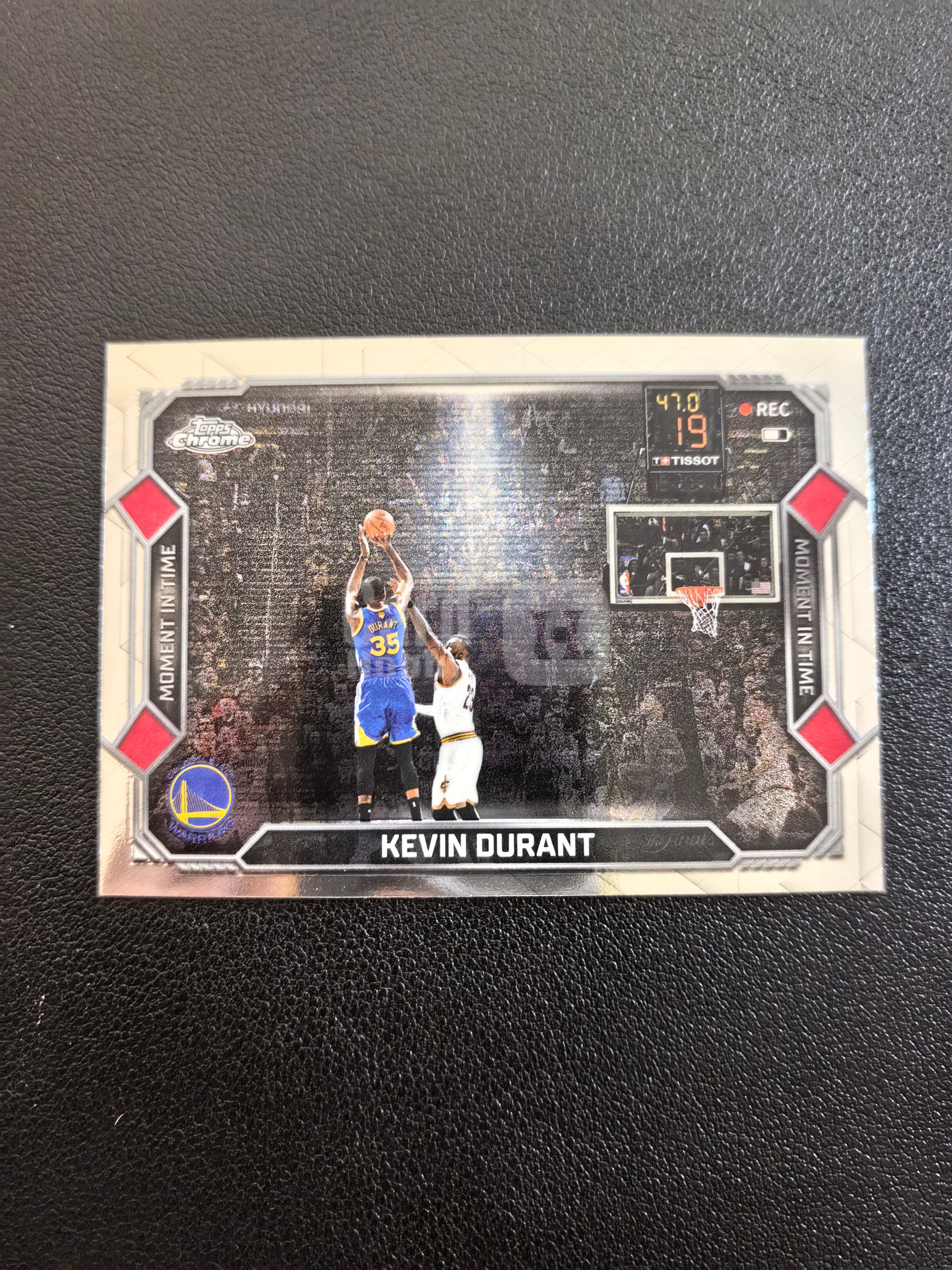 2025-26 Topps Chrome Update Kevin Durant 勇士 死神 凯文杜兰特 Moment In Time 时刻特卡 选图经典 卡品如图 七哥