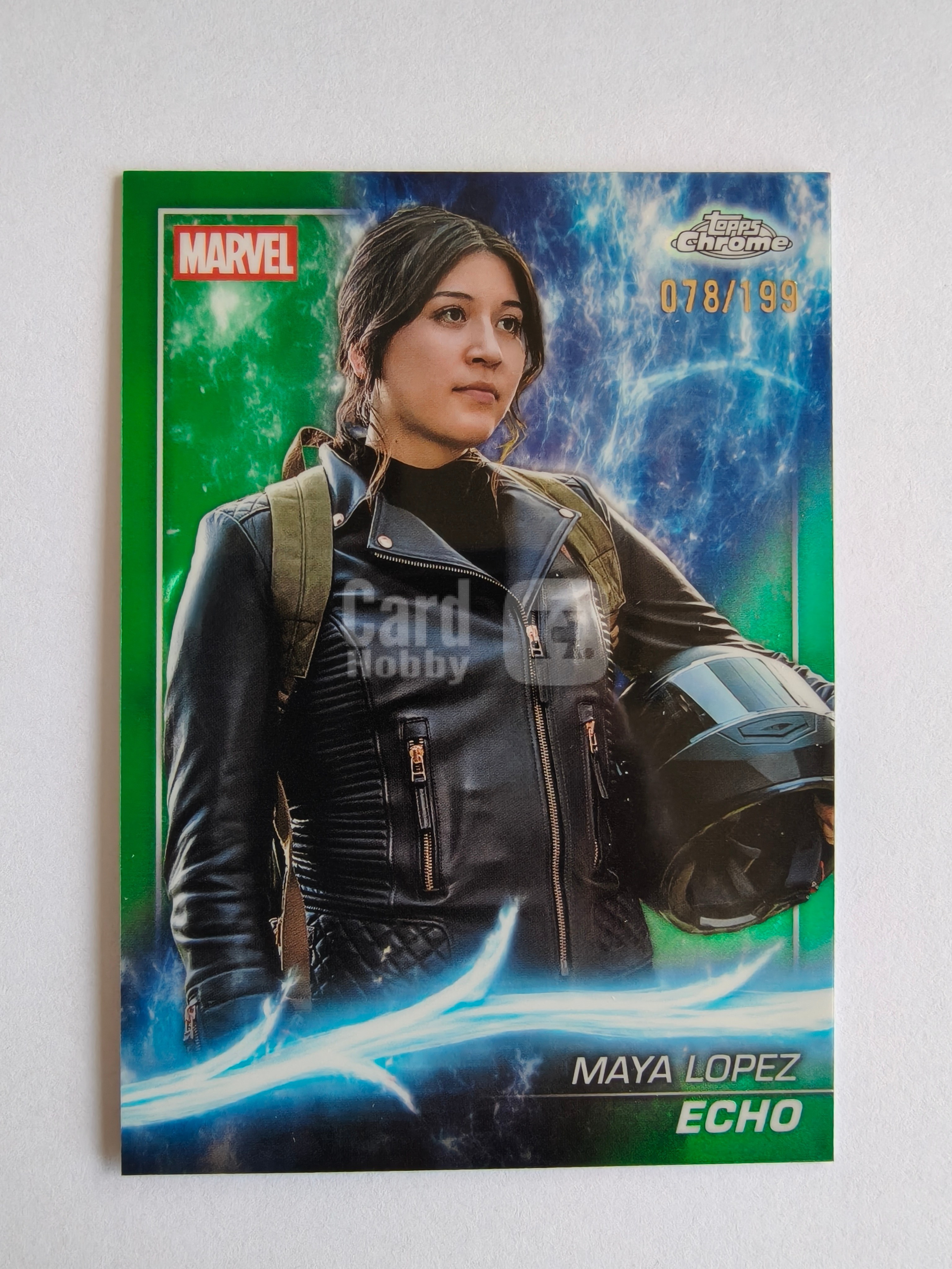 2025 Topps Chrome Maya Lopez 漫威 影视 真人 绿折 折射 玛雅·洛佩兹 199编 收藏必备 卡品如图 XY689