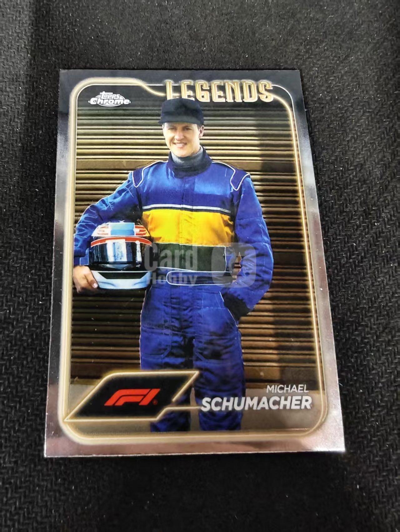 2024 Topps Chrome F1 Michael Schumacher 法拉利 传奇车王 迈克尔 舒马赫 划痕 边角瑕疵 #187