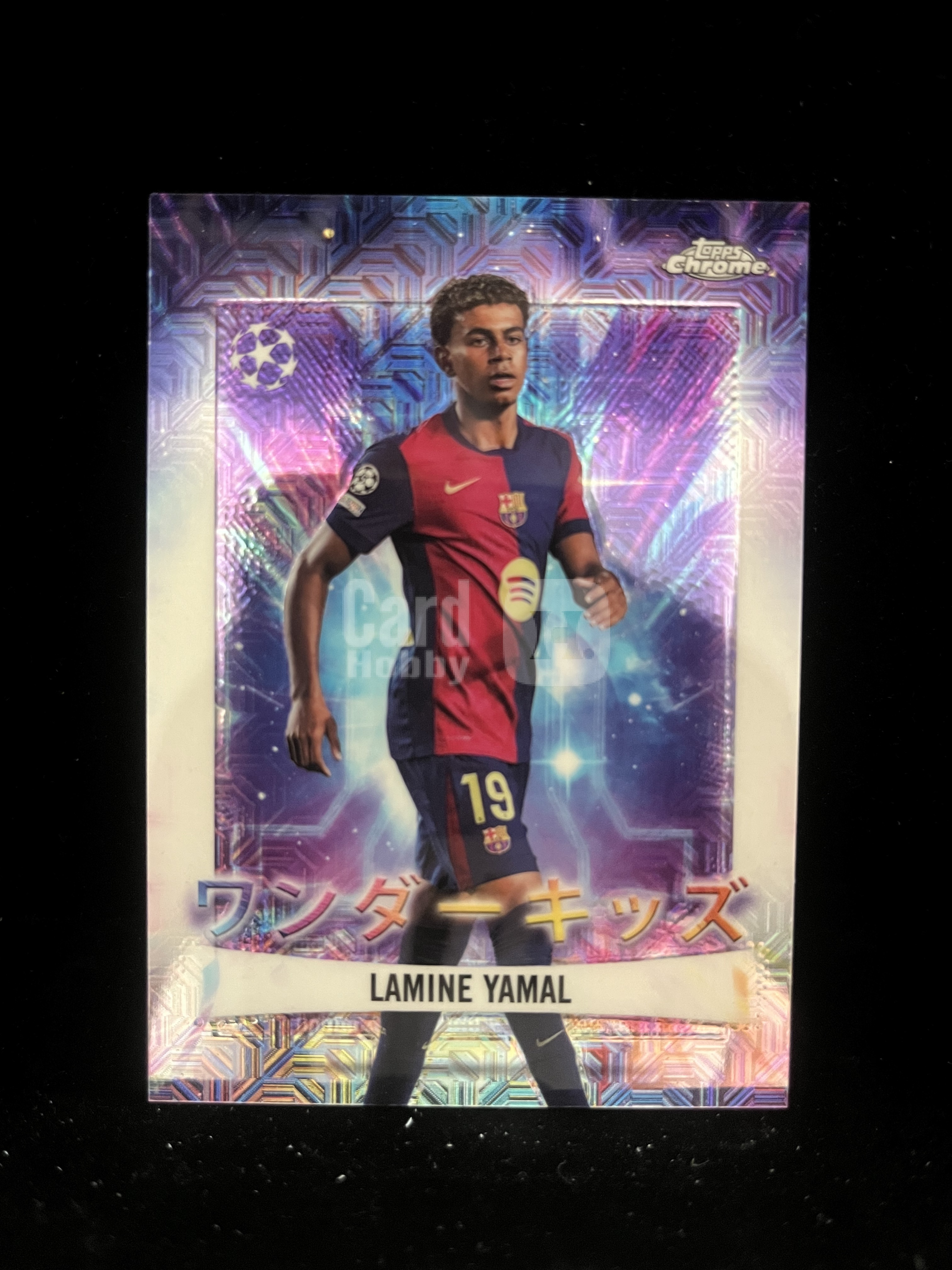 免费代拍 2025 Topps Chrome 欧冠 亚马尔 Lamine Yamal 折射 小妖 卡品如图#B161