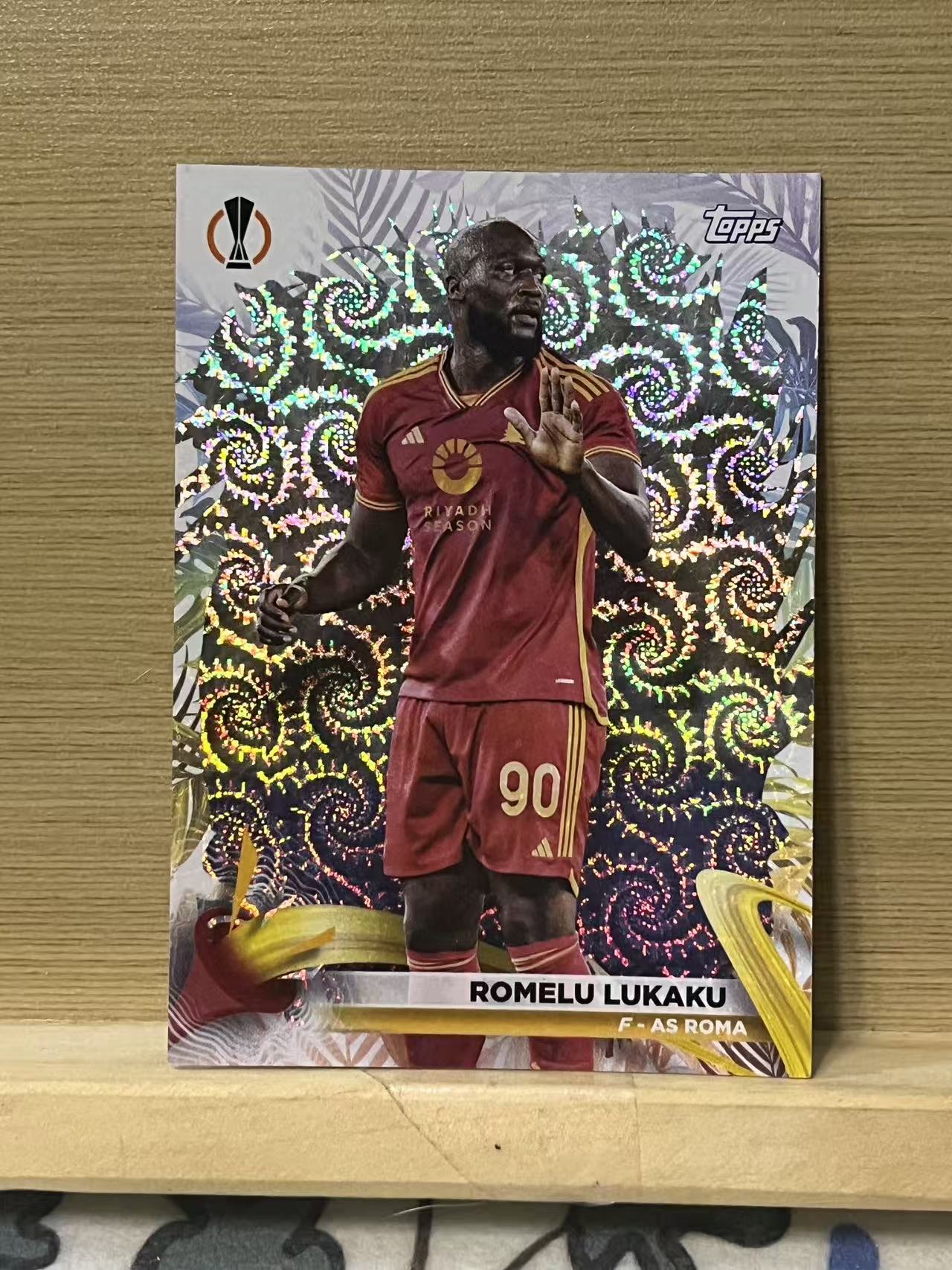 2024 Topps Chrome Romelu Lukaku 卢卡库 罗马 巴西狂欢 桑巴折 欧冠 银折 实卡精美 收藏必备 LZL1