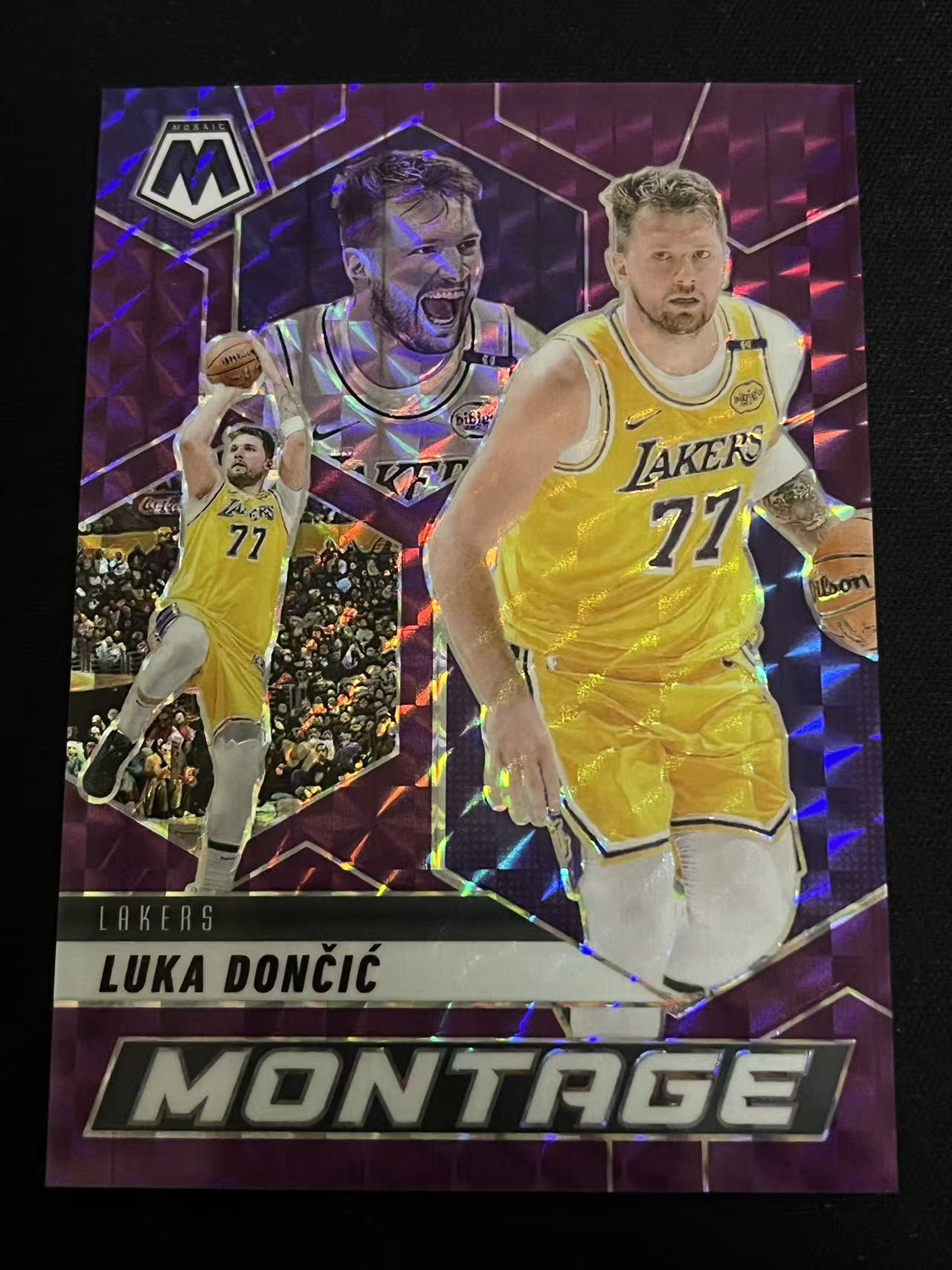 2024-25 Panini Mosaic Luka Doncic 马赛克 卢卡-东契奇 077 紫折 79/99编