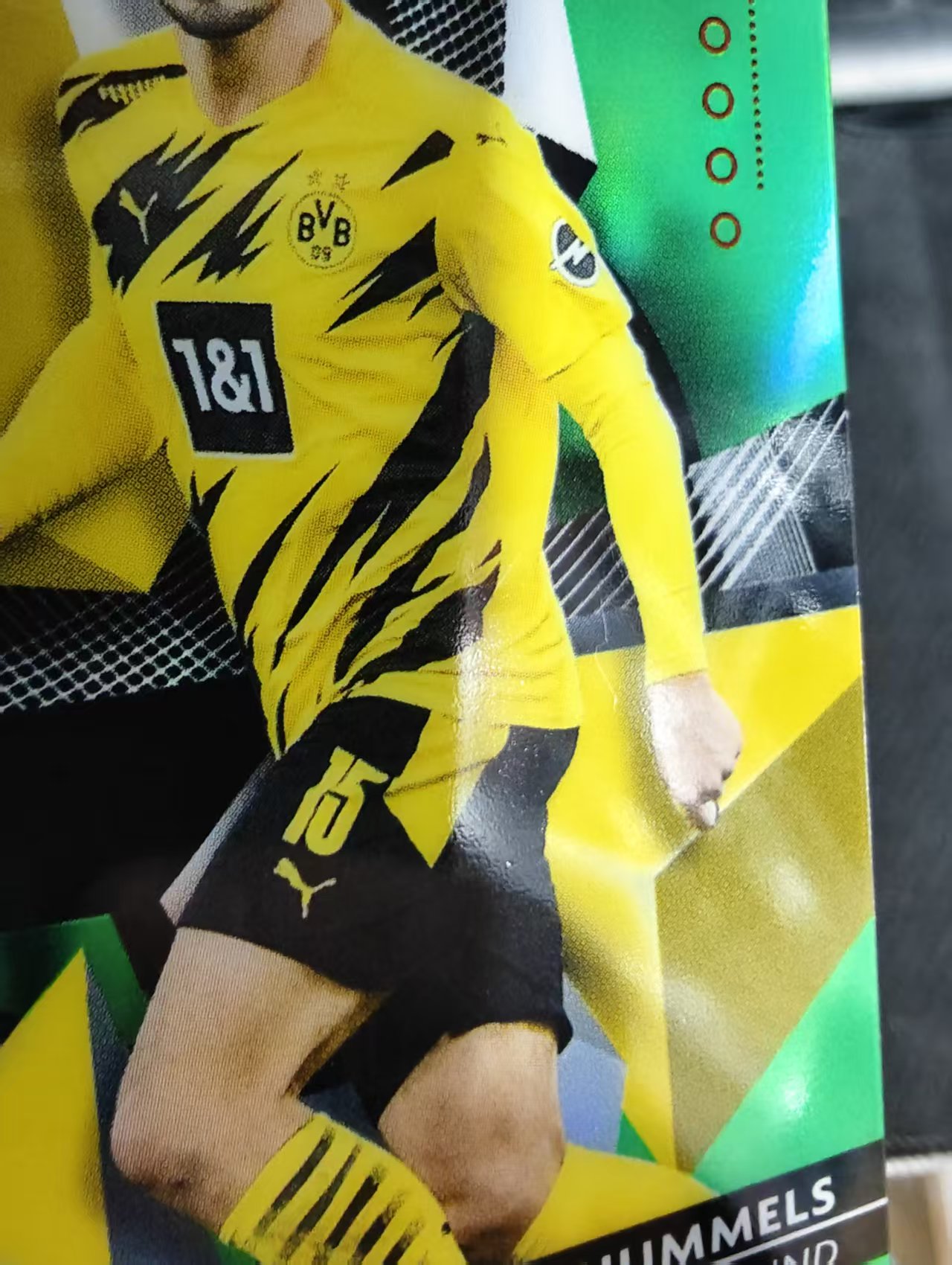 【可合并,不累计】2021 Topps Finest MATS HUMMELS 德甲 多特蒙德 德国 胡梅尔斯 绿折 99编 瑕疵如图