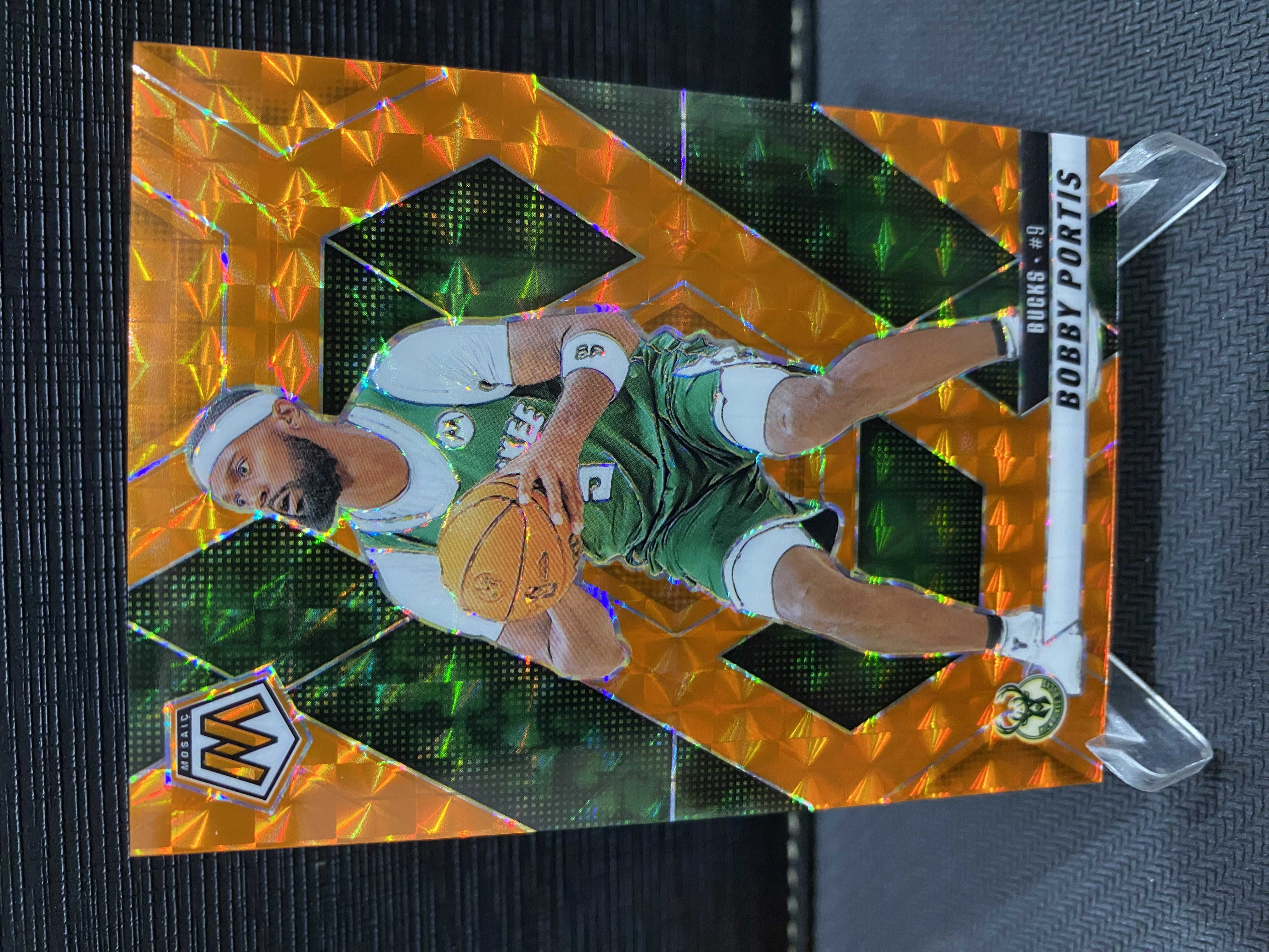 2024-25 Panini Mosaic Tyrese Maxey 马赛克 波蒂斯 折射 橙折 橙马赛克折 249编 收藏必备 卡品如图 -老道-【乌苏拍卖】