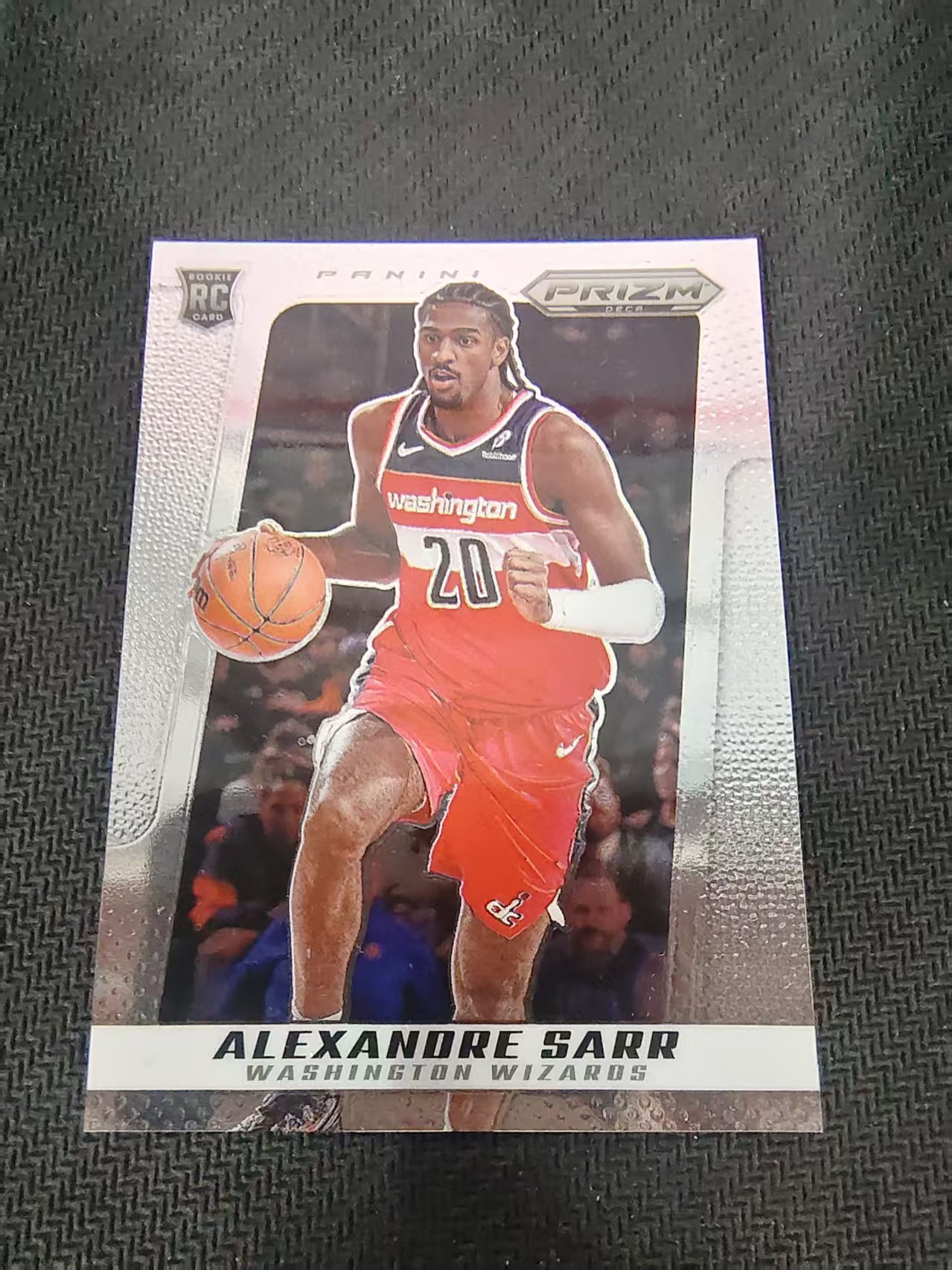 【可合并,不累计】2024-25 Prizm Deca RC Alexandre Sarr 奇才 亚历山大萨尔 复刻PZ 划痕 边角瑕疵 #64