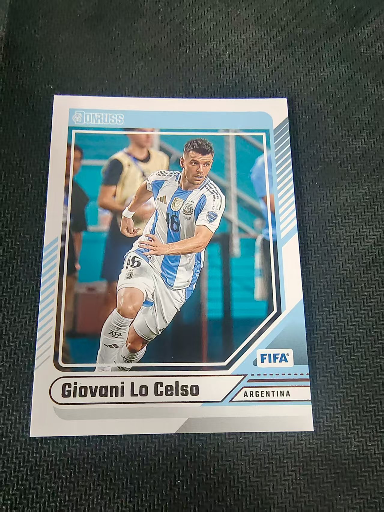 【可合并,不累计】2024-25 Panini Donruss Giovani Lo Celso 洛塞尔索 阿根廷 FIFA 杜蕾斯 划痕 边角瑕疵 #72