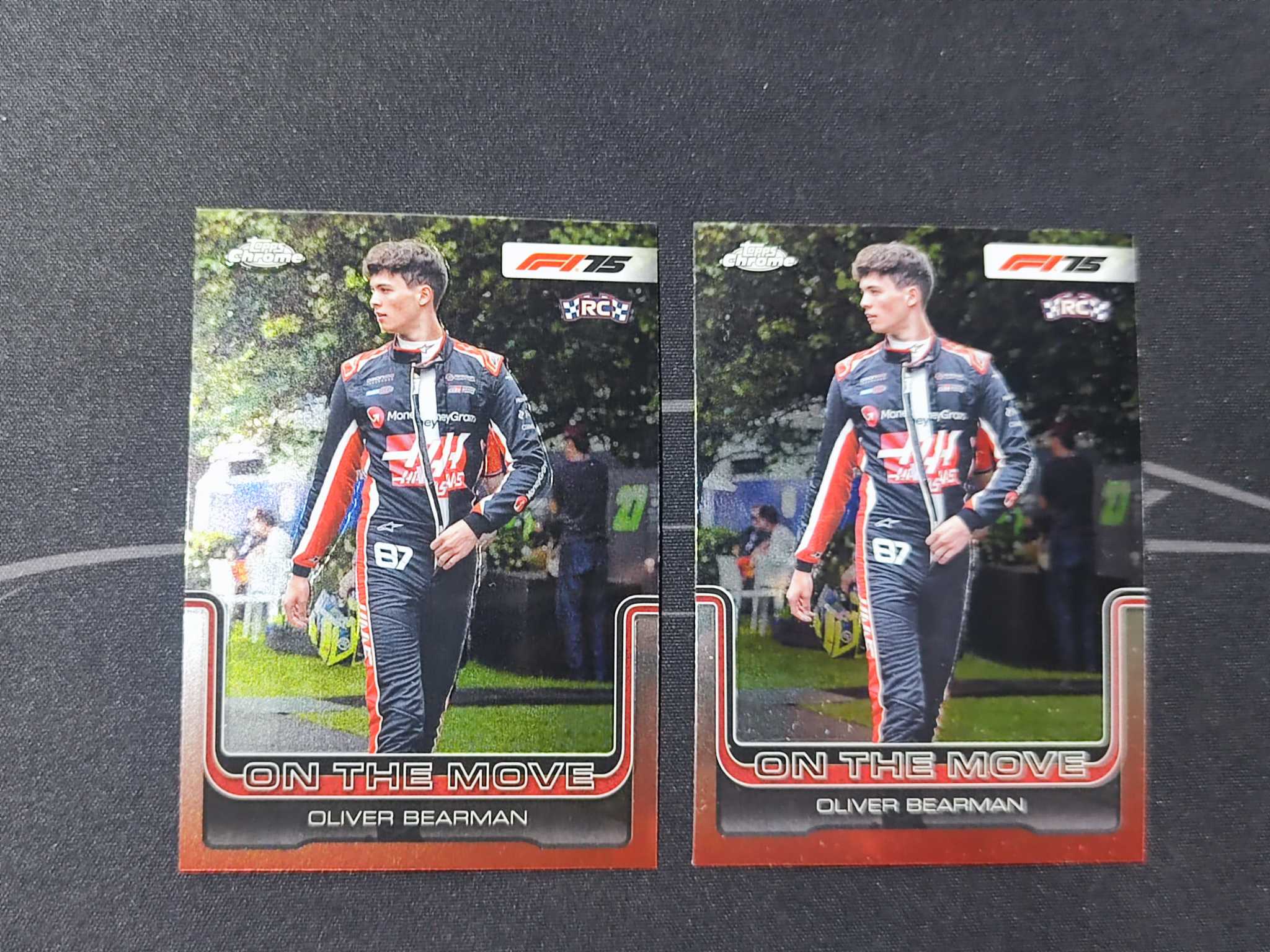 2025 Topps Chrome F1 75周年 Oliver Bearman RC 贝尔曼 一级方程式赛车 TC 选图好看 收藏 卡如图 #186