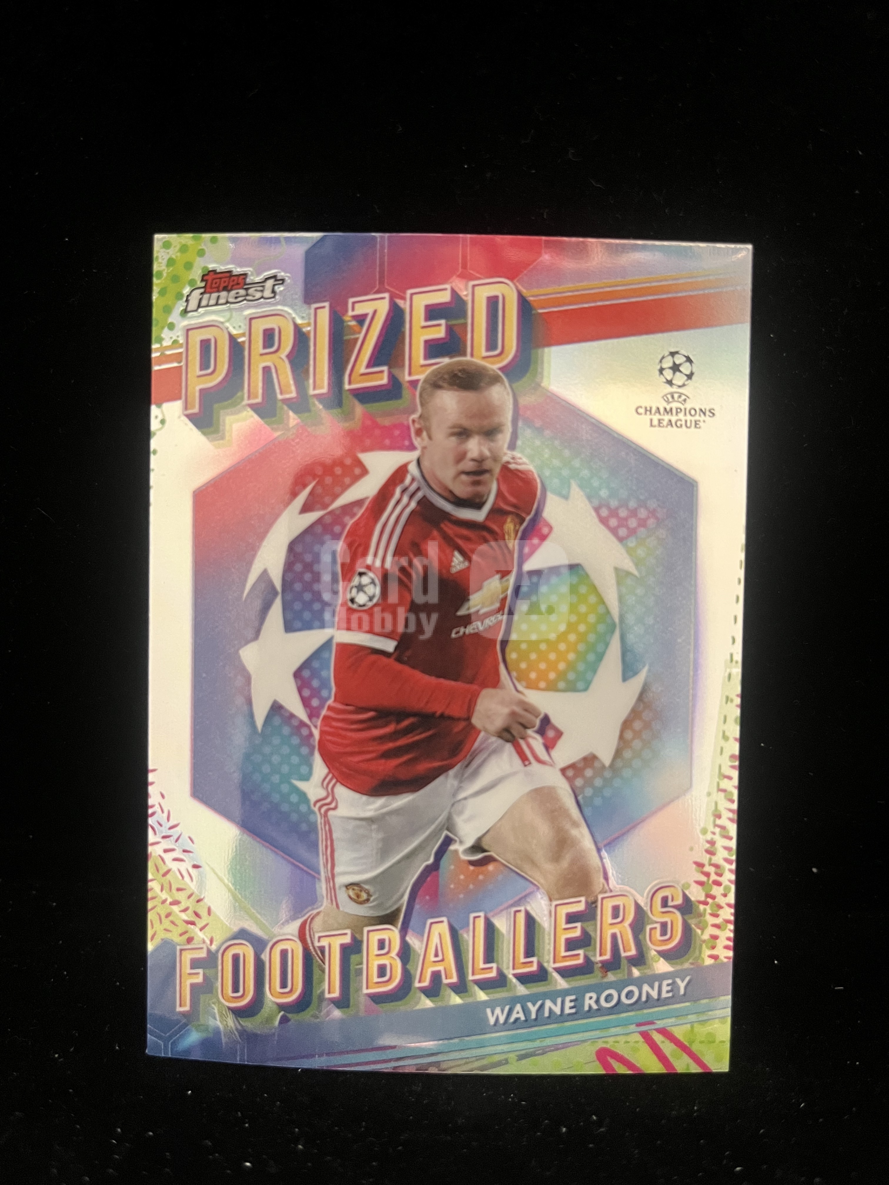 免费代拍 2023 Finest精品 欧冠 鲁尼 Wayne Rooney 折射 卡品如图#H214