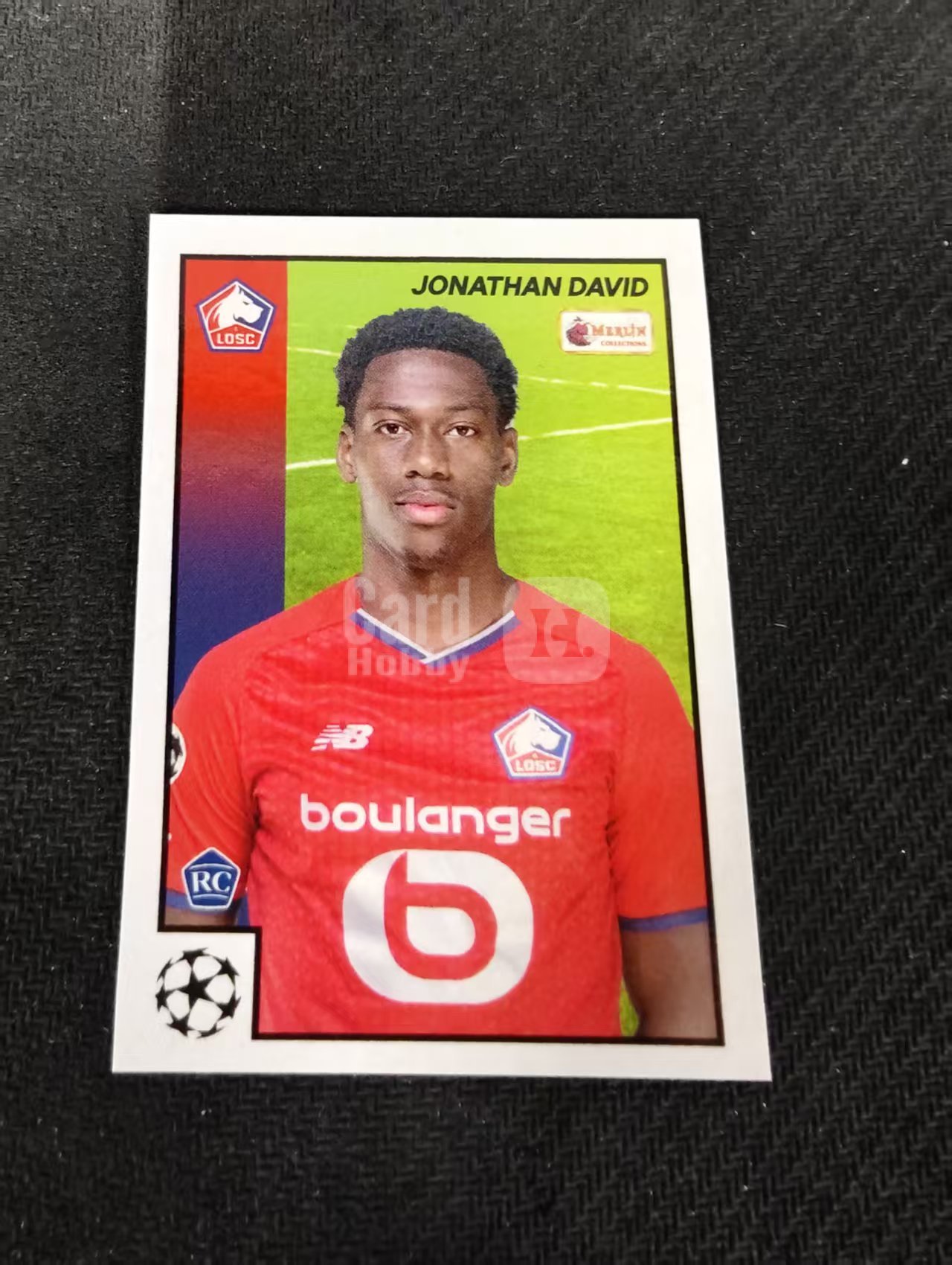 【可合并,不累计】2022 Topps Merlin97 jonathan david RC 新秀 乔纳森 戴维 欧冠 梅林97 边角瑕疵 #90