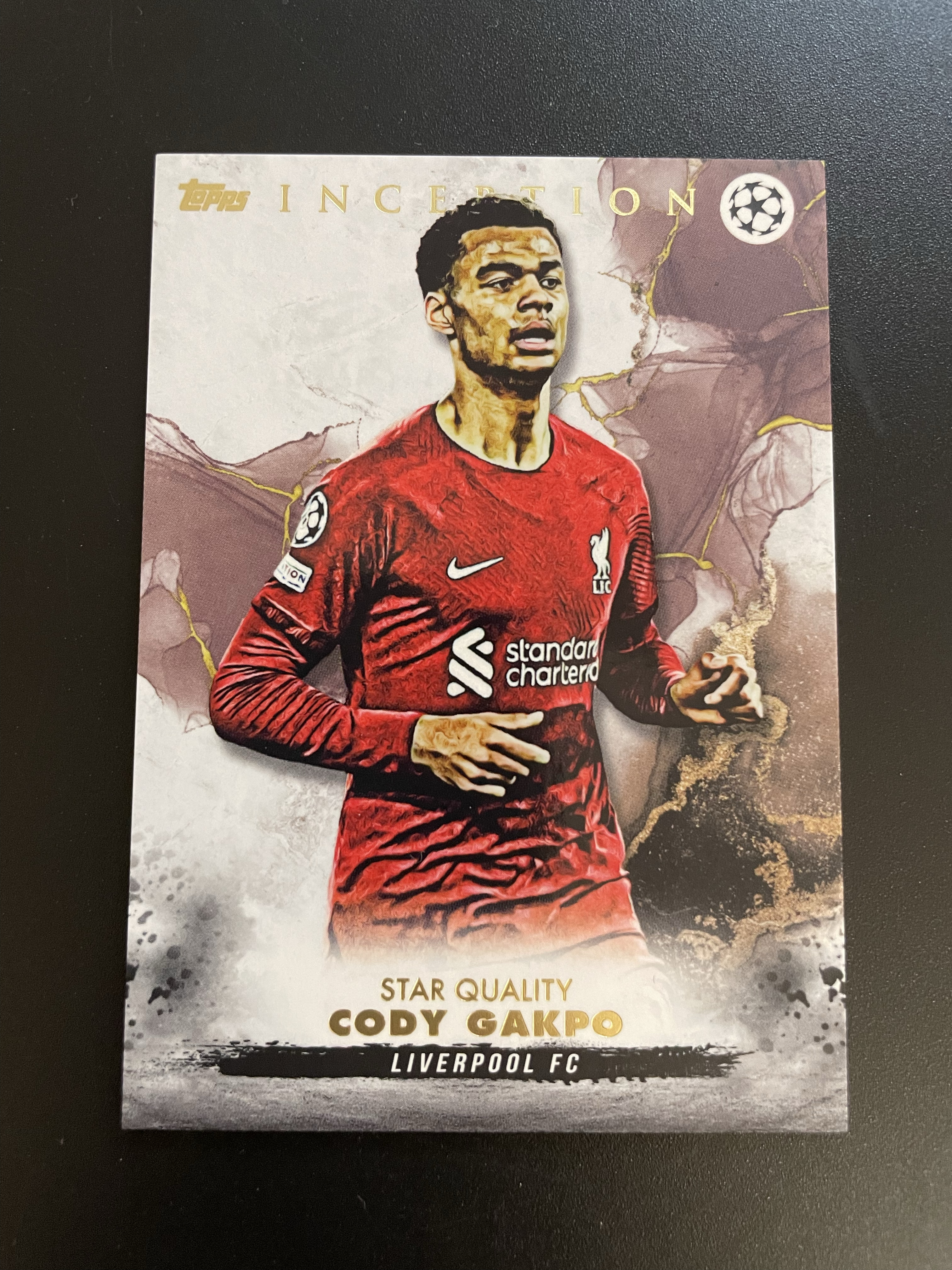 2023 Topps inception Cody Gakpo 【hellfire拍卖】topps 盗梦空间系列 利物浦 荷兰 加克波 base jjj