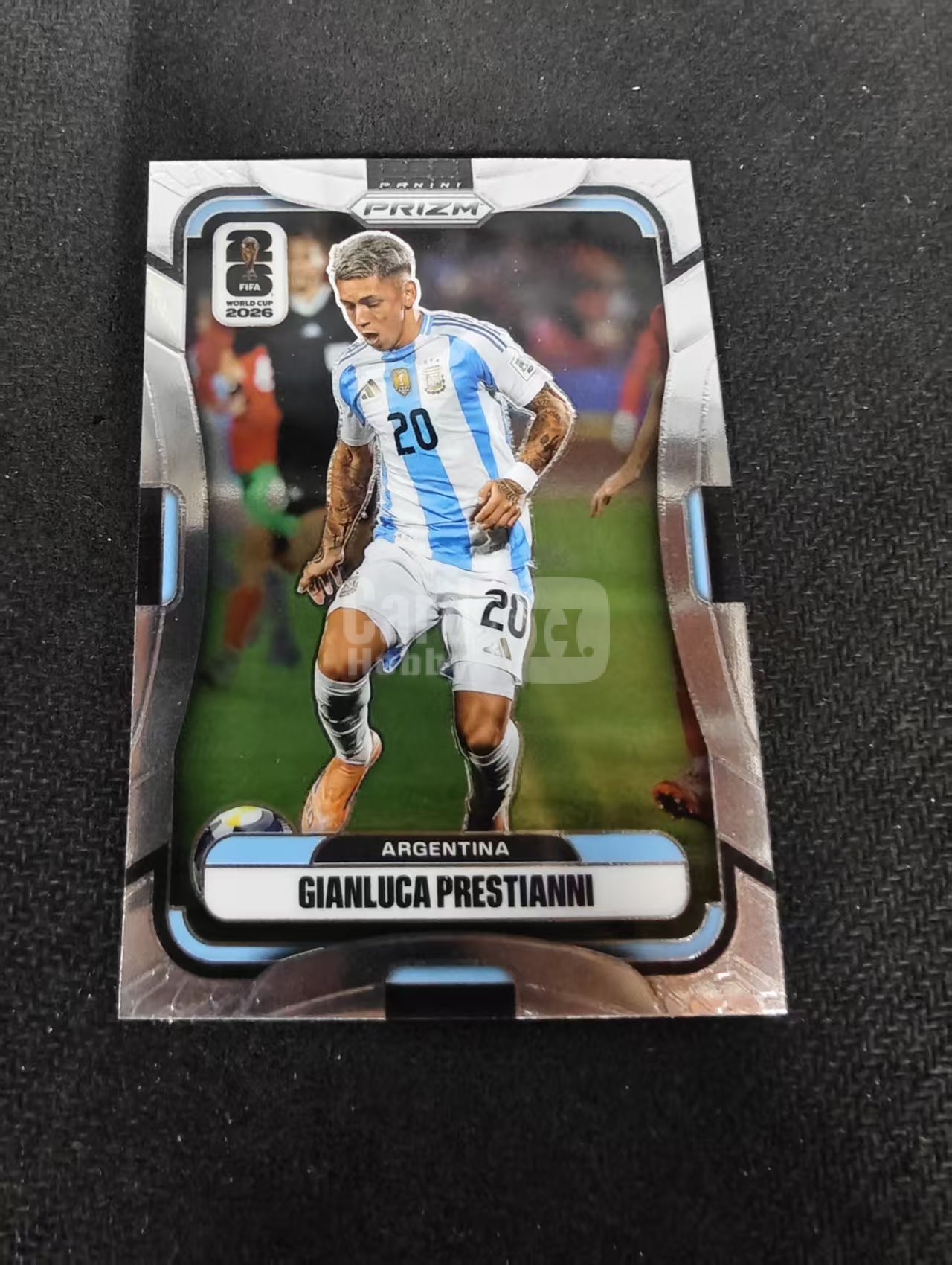 2026 Panini World Cup Prizm Gianluca Prestianni 阿根廷 普雷斯蒂安尼 PZ世界杯 划痕 边角瑕疵#17