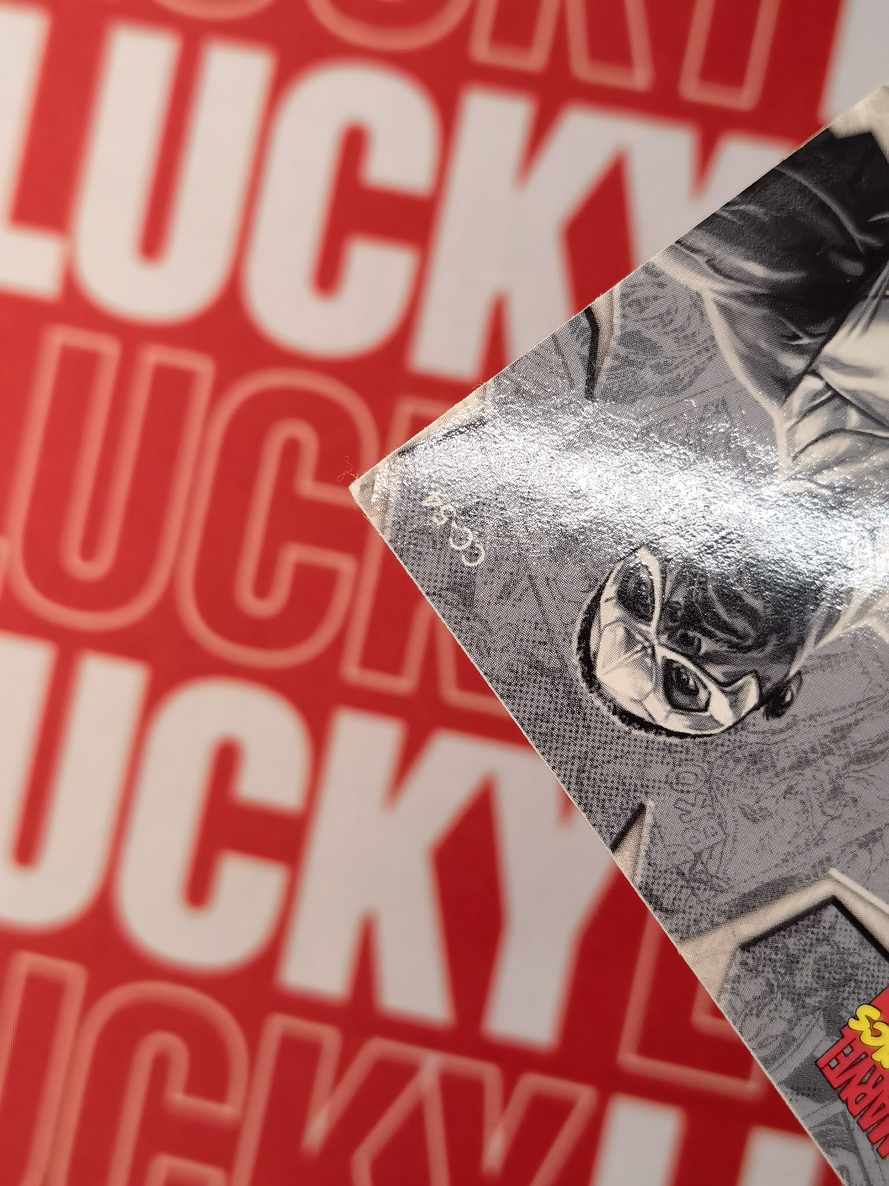 2024 FINDING CARD Marvel (MCU) Evolution 【Lucky7】寻卡 寻找独角兽 漫威漫画宇宙 演变系列 低编绿折 #54 猎鹰 06/10编 左上角钝角