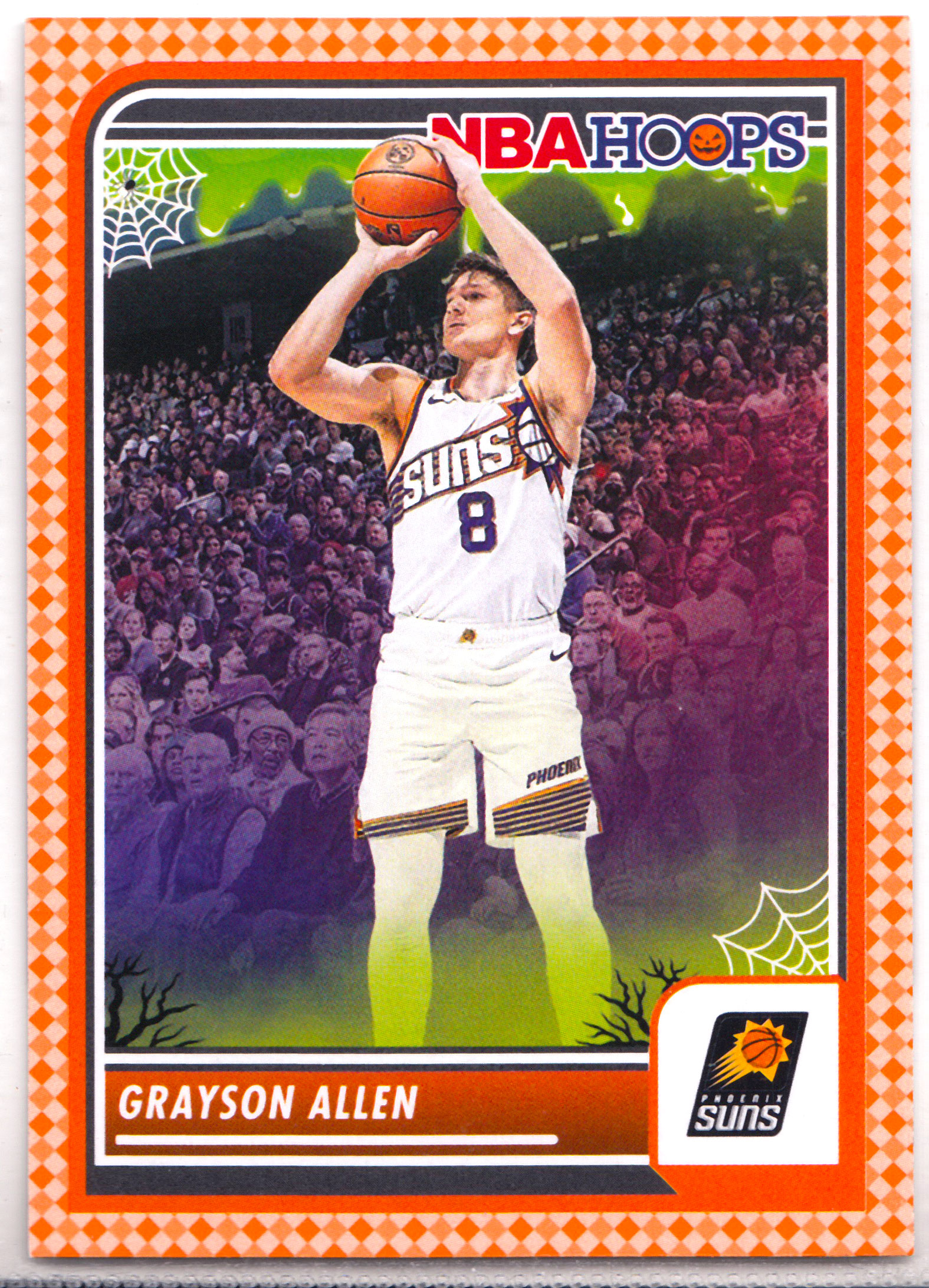【ABC1 Card Market】2023-24 Panini Haunted Hoops Grayson Allen 格雷森 艾伦 万圣节限定 Phoenix Suns 太阳 Base Orange 橙色平行 #190 HO13464