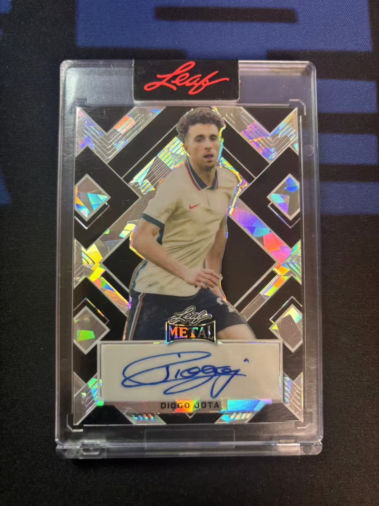 2022 Leaf LEAF 若塔 葡萄牙 利物浦 前锋 若塔 JOTA 绝版 限量4编 首编 签字 签名卡 原封砖