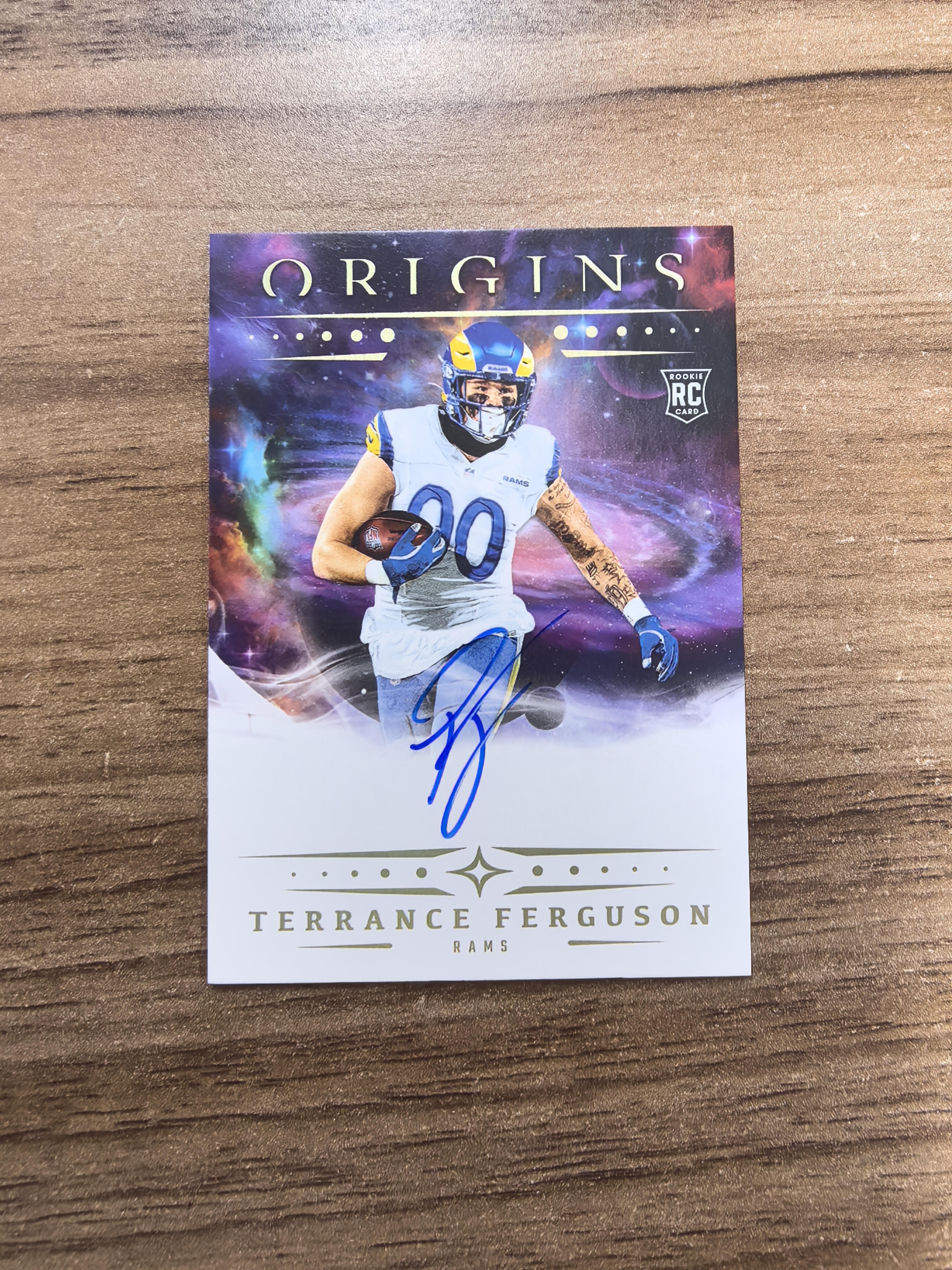 2025 Panini Origins TERRANCE FERGUSON 起源 橄榄球 公羊队 特伦斯弗格森 新秀 签字 卡签 实卡精美 卡品如图 收藏必入 流浪2