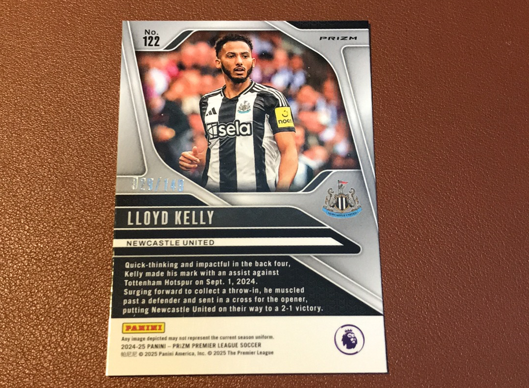 2024-25 Panini Prizm Lloyd Kelly 凯莉 149编 粉泡泡 卡品如图 一天一快递不累计831