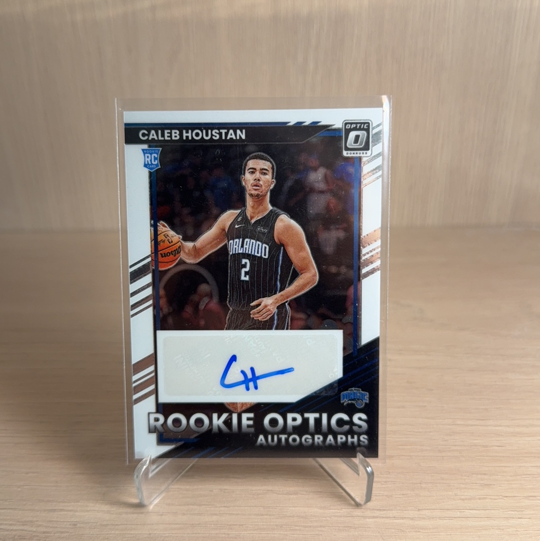 2022-23 Panini Optic Caleb Houstan RC 魔术 新秀 RC 凯莱布 修斯坦 签字 /99编 带编 贴签 折射 特卡 op optic 卡品如图 值得收藏!!【免费代卖